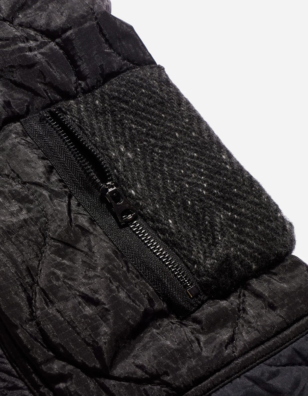 4083 Upcycled A2 Flight Jacket Black - Image 4