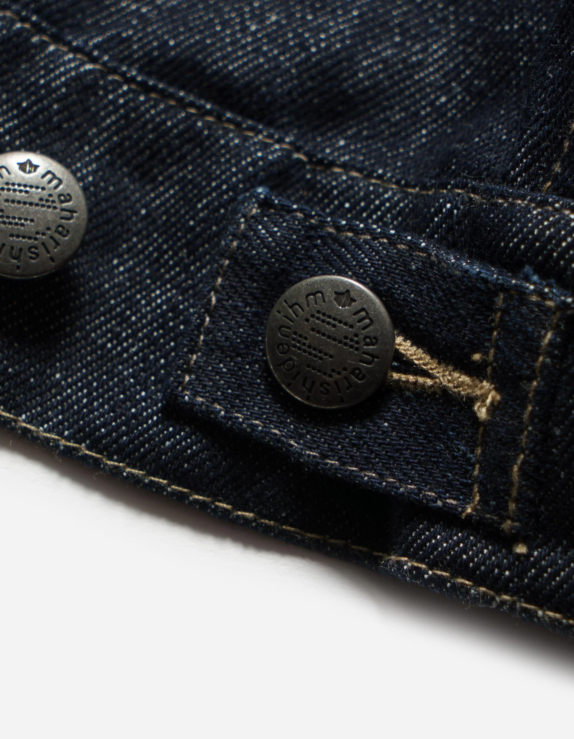 6059 Maha Hemp Denim Kimono Indigo - Image 13