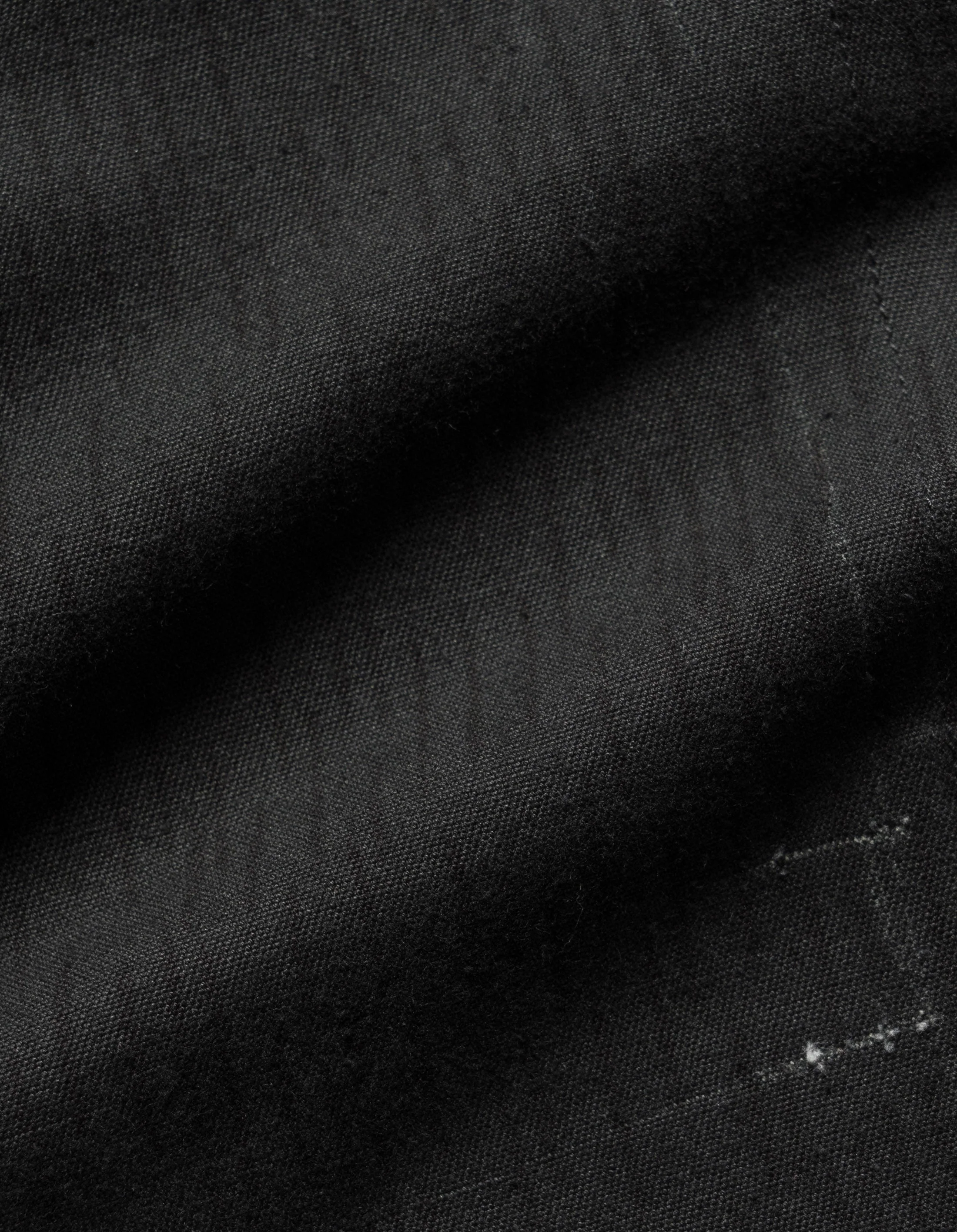 6084 Upcycled Monk Shirt Black - Image 10