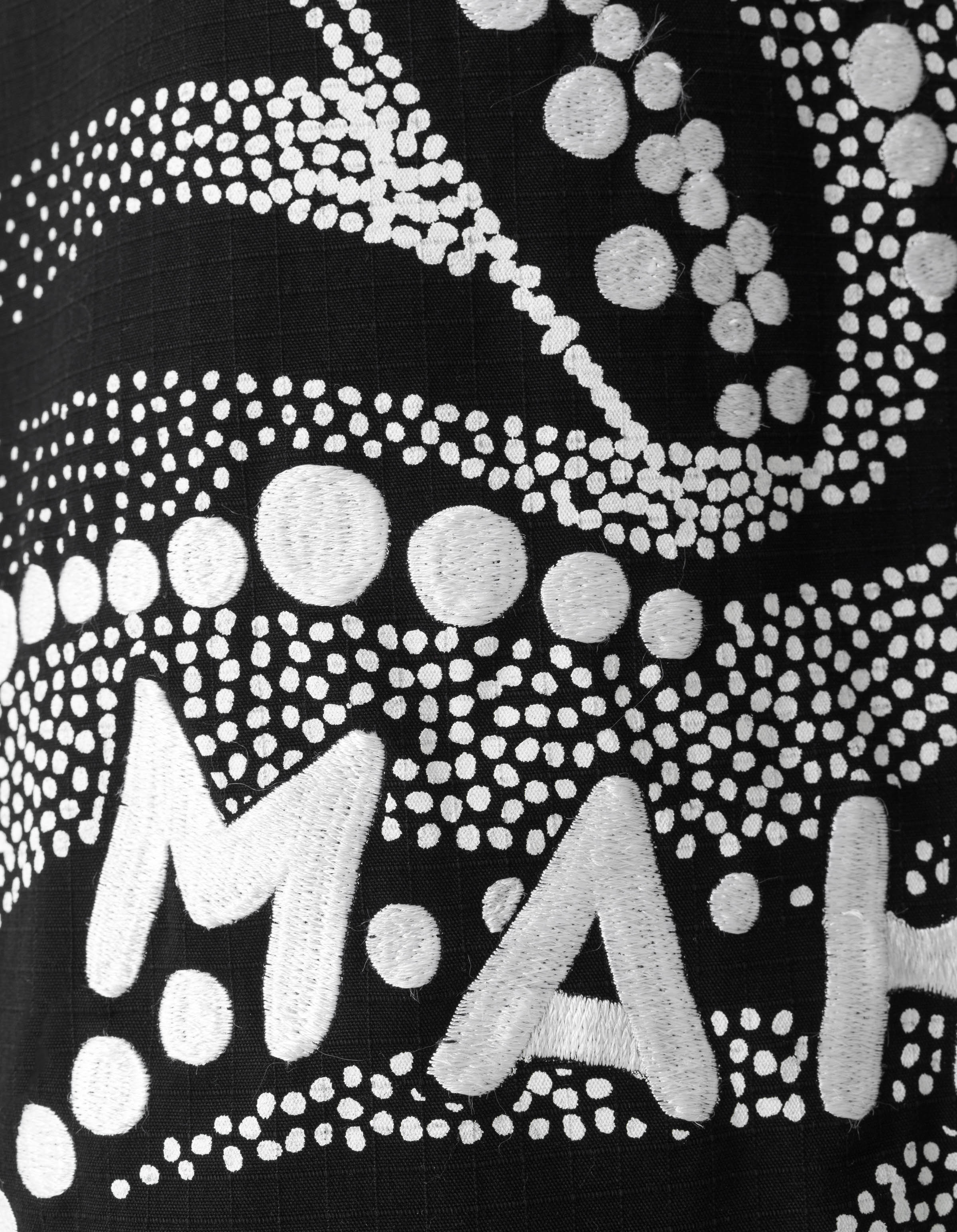 6123 Fubuki Dragon Embroidered Kimono Parka Black - Image 13