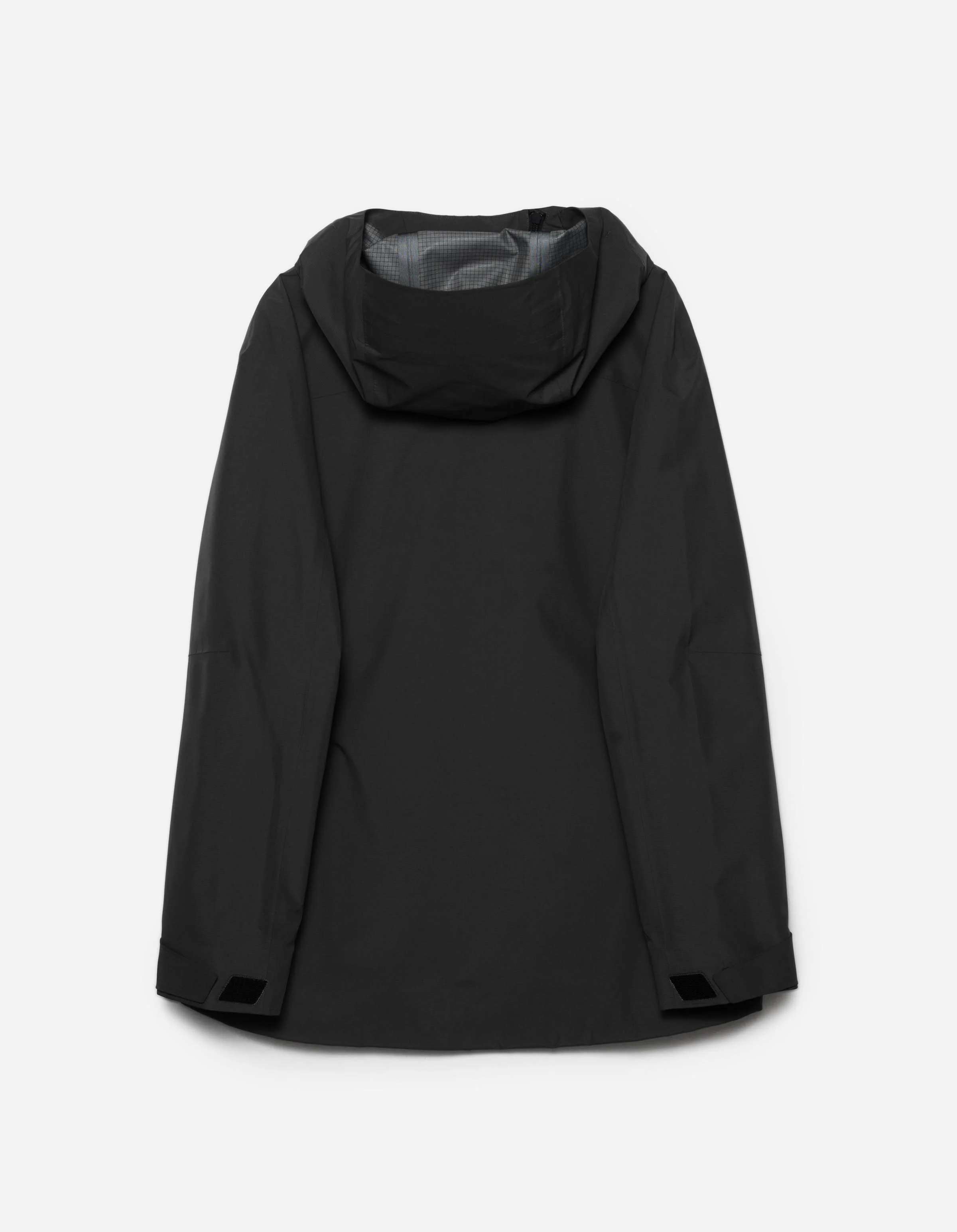 7185 Waterproof 3L Asym Storm Parka Black - Image 14