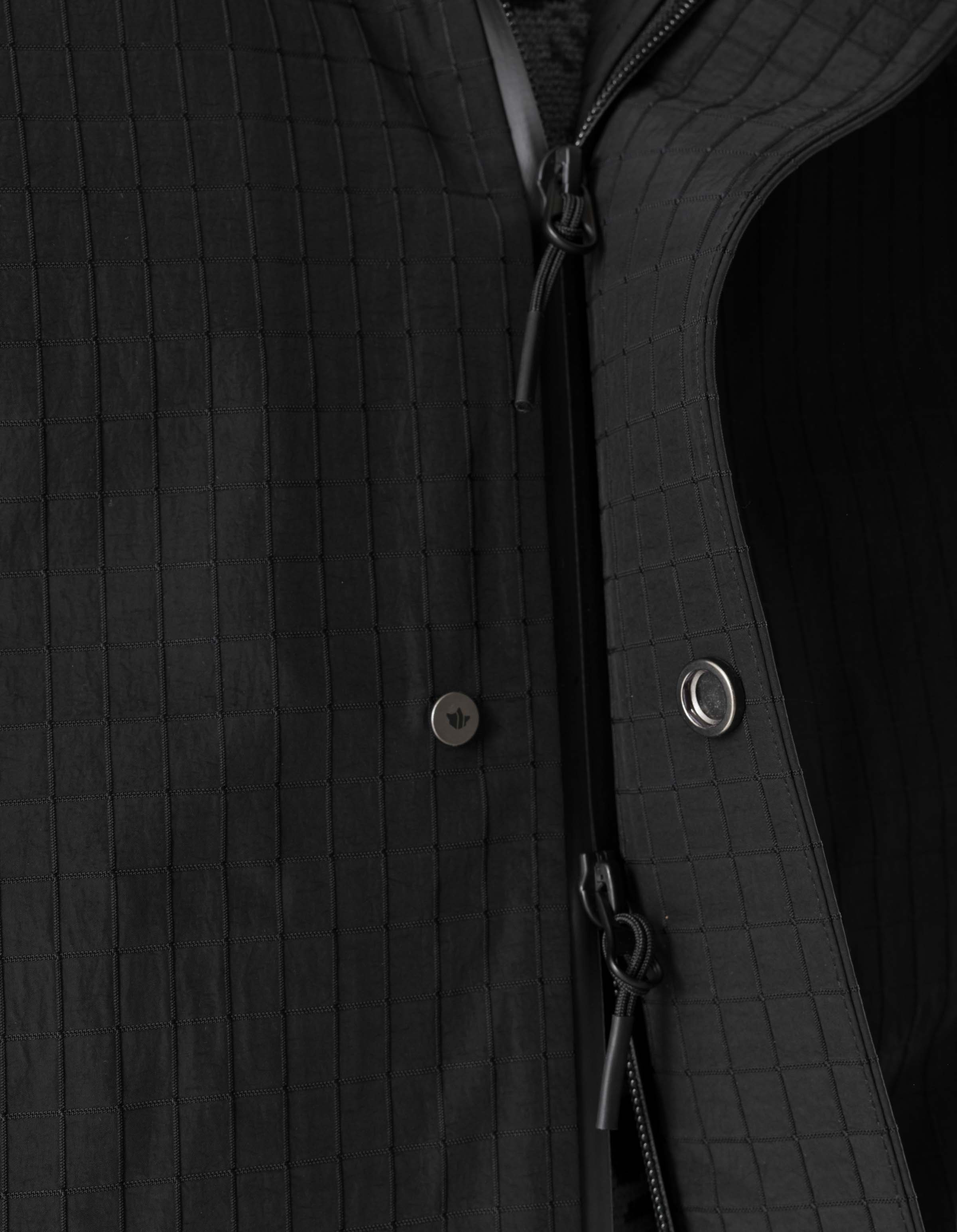 7200 Waterproof Tech Long Parka Black - Image 11