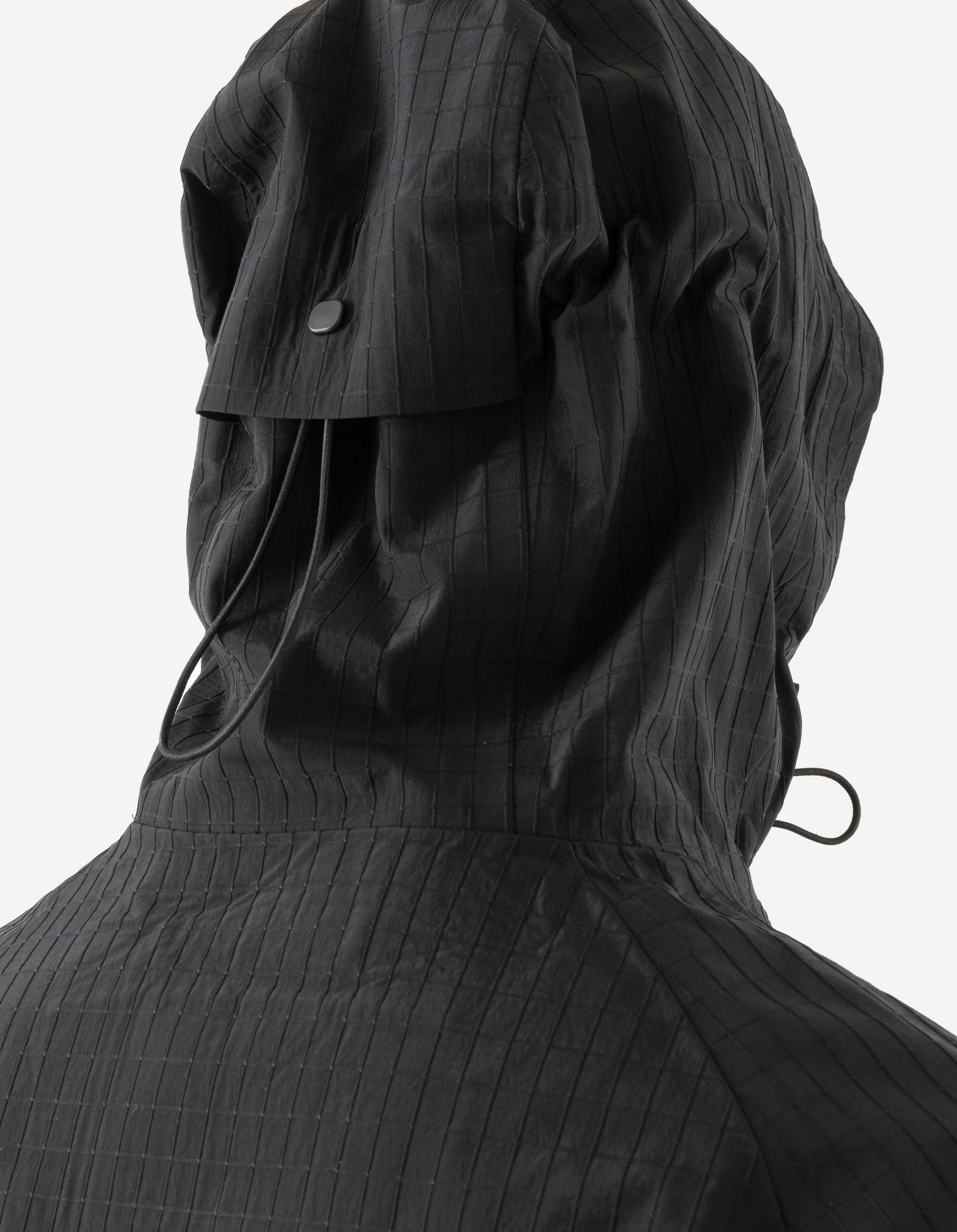 7200 Waterproof Tech Long Parka Black - Image 8