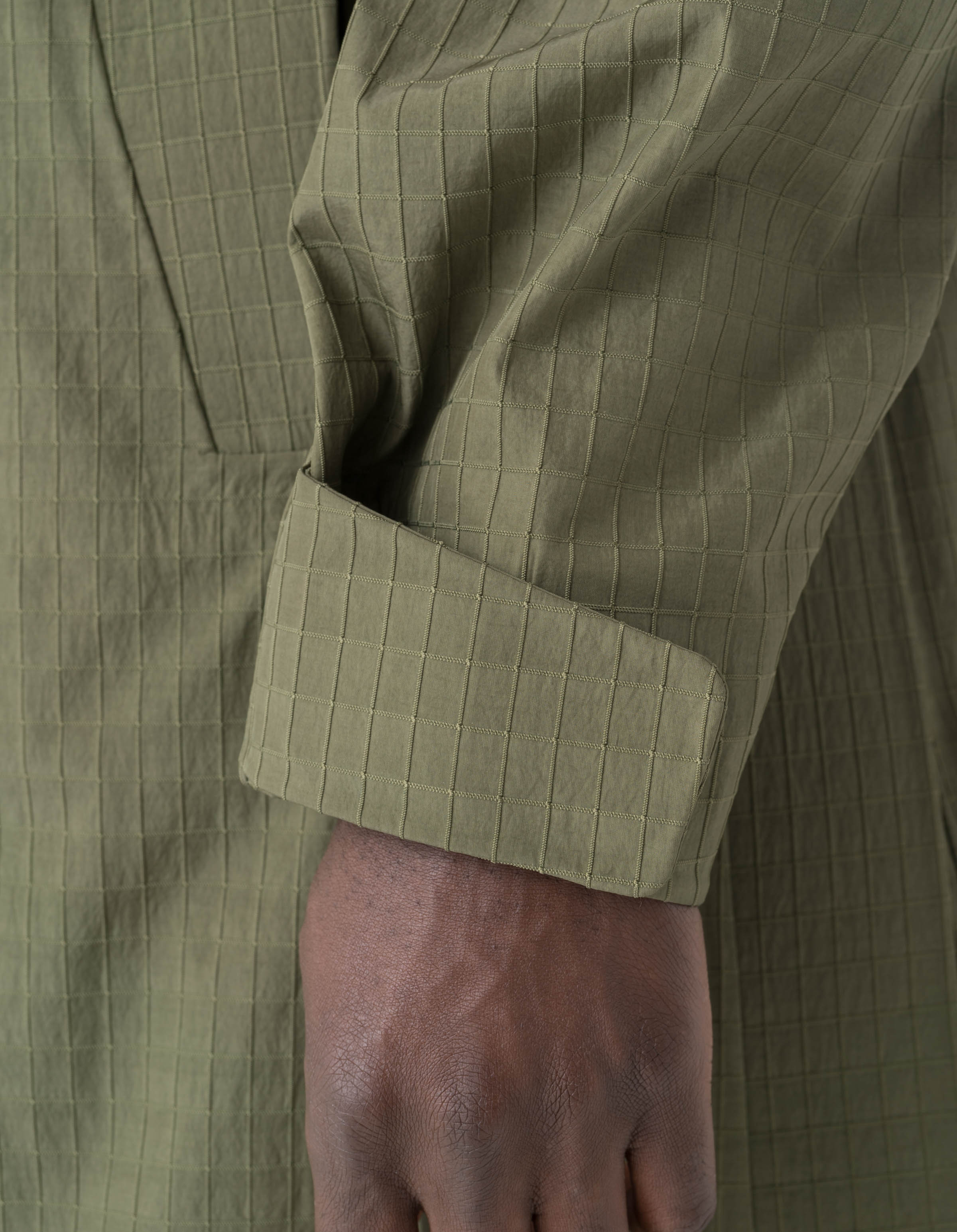 7200 Waterproof Tech Long Parka Olive OG-107F - Image 10