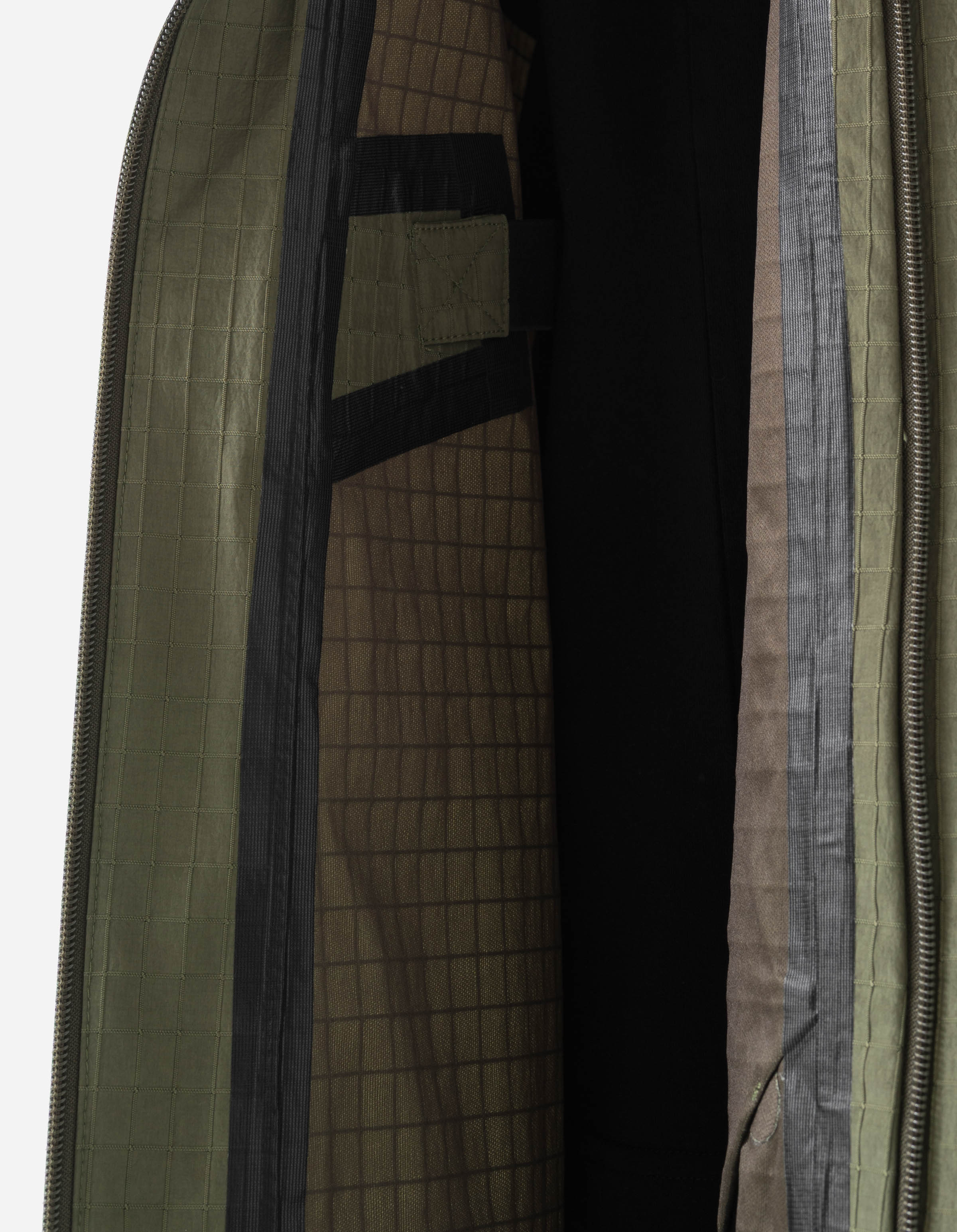 7200 Waterproof Tech Long Parka Olive OG-107F - Image 11