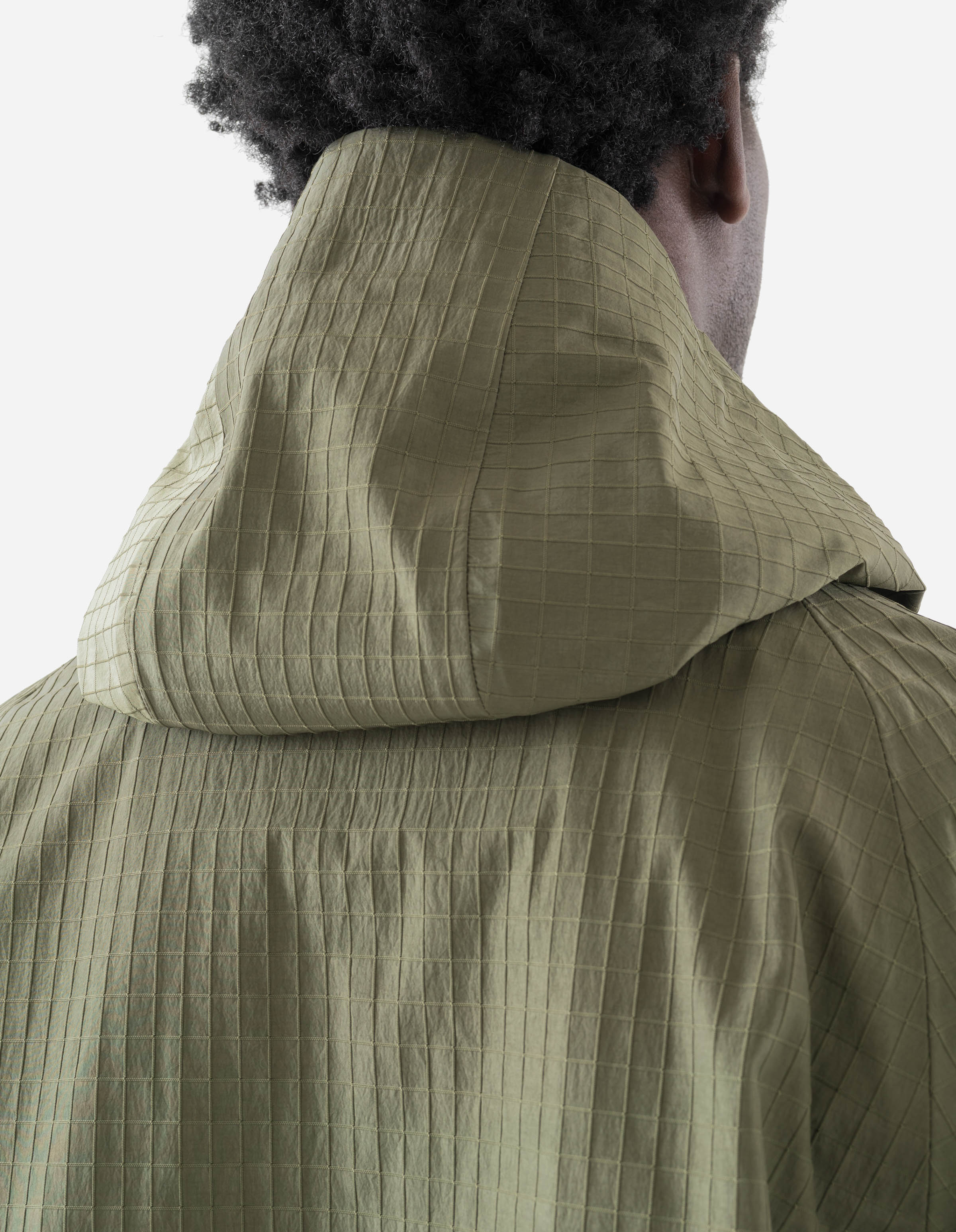 7200 Waterproof Tech Long Parka Olive OG-107F - Image 7