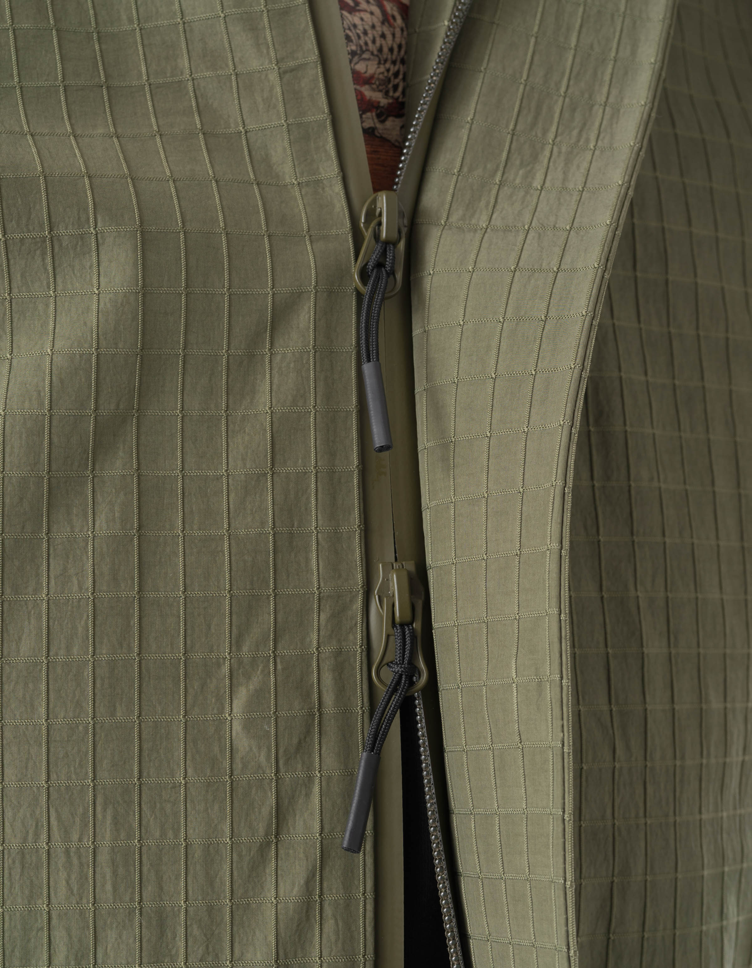 7200 Waterproof Tech Long Parka Olive OG-107F - Image 9