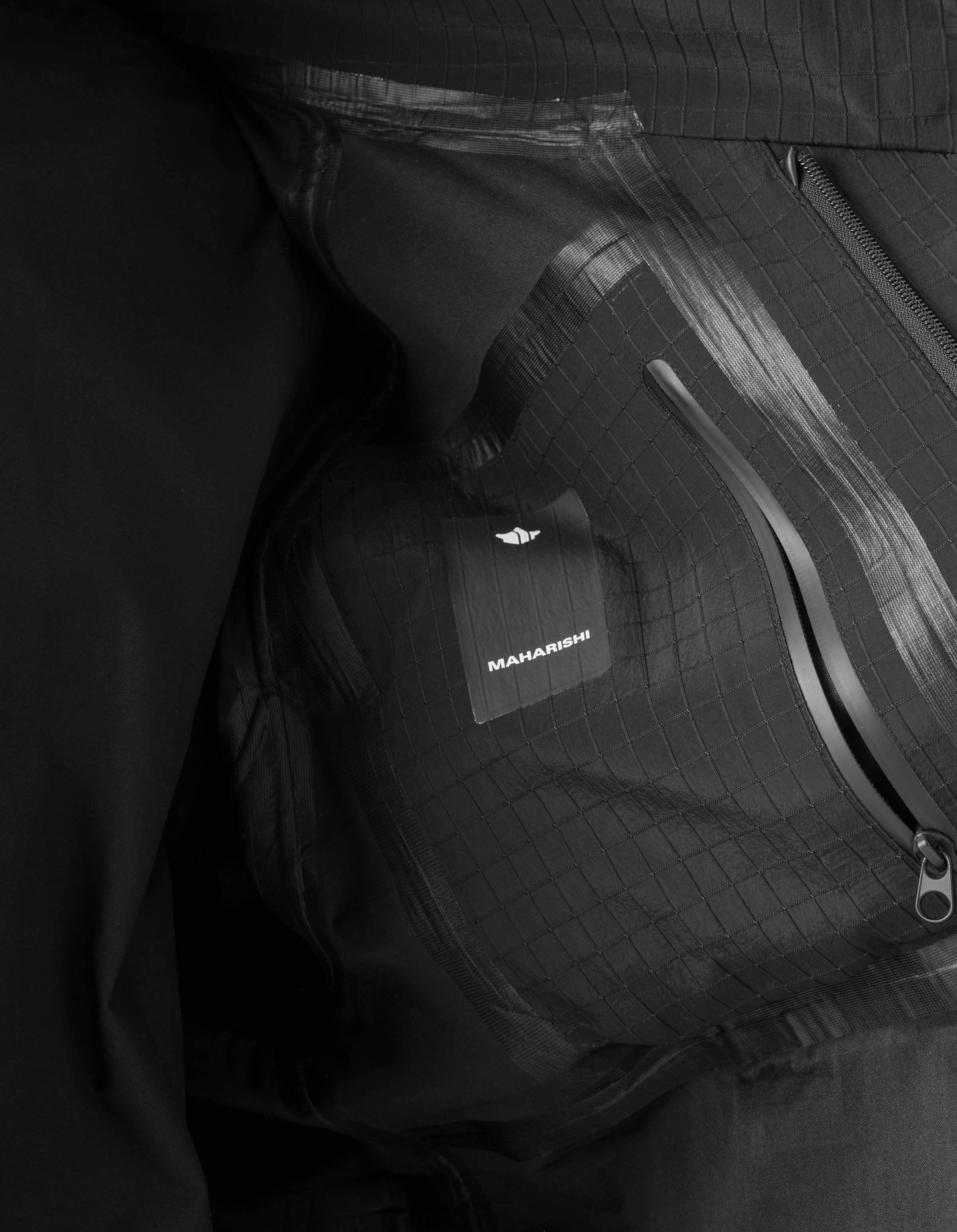 7201 Waterproof Tech Jacket Black - Image 13