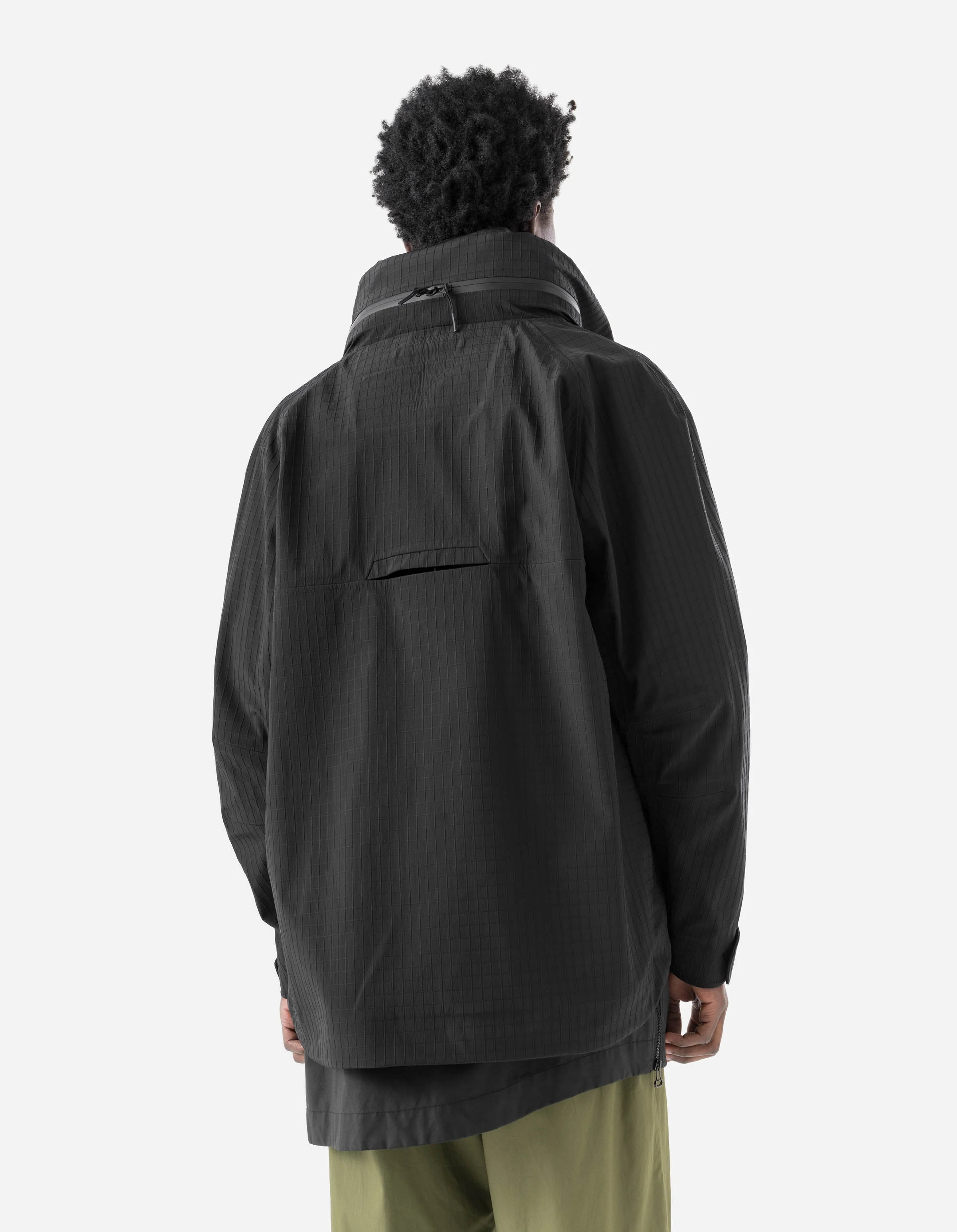 7201 Waterproof Tech Jacket Black - Image 5