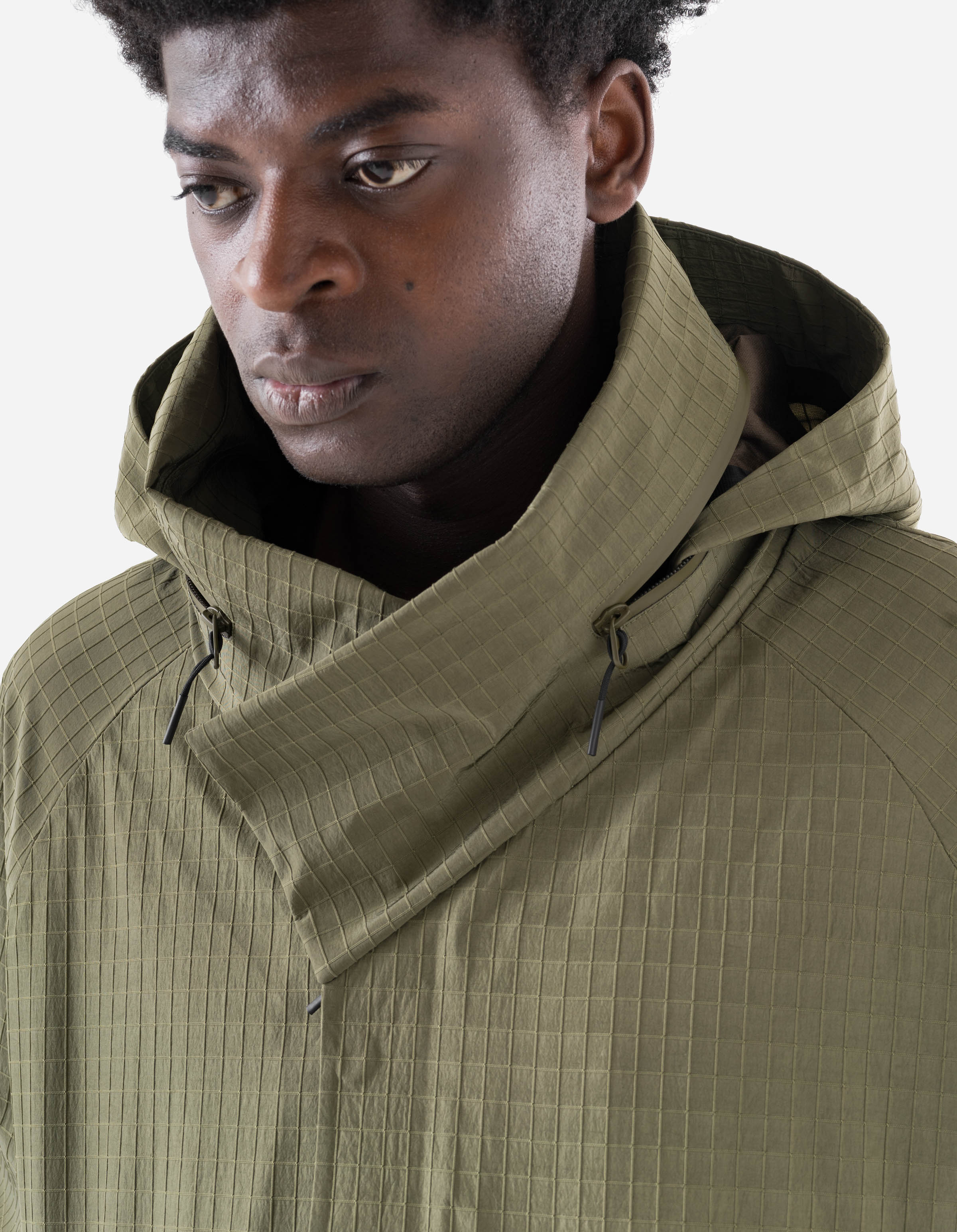 7201 Waterproof Tech Jacket Olive OG-107F - Image 6
