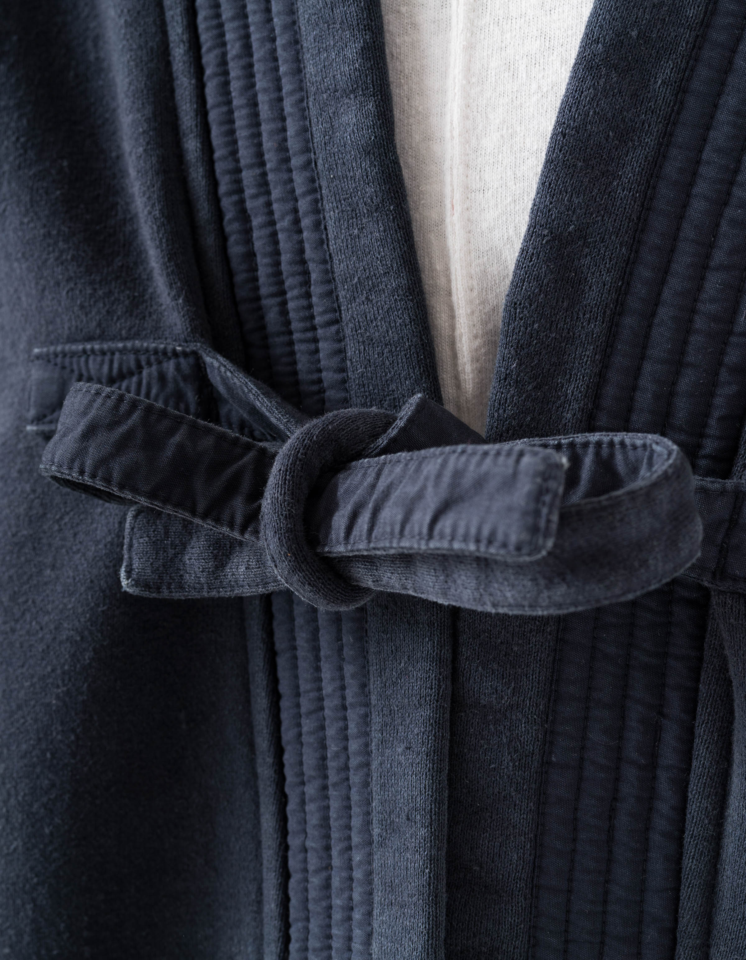 7206 Hemp Kimono Sweat Navy - Image 5