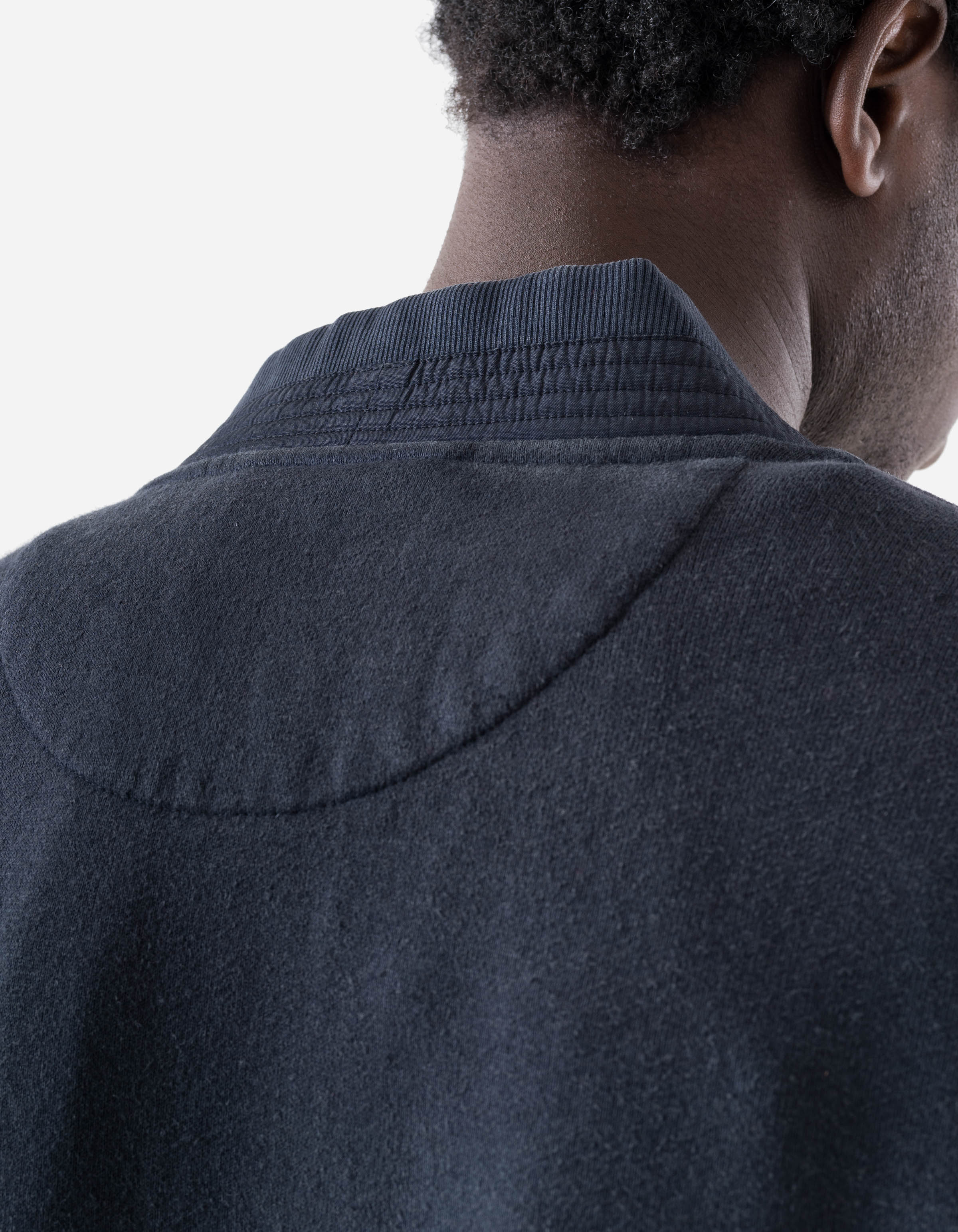 7206 Hemp Kimono Sweat Navy - Image 7