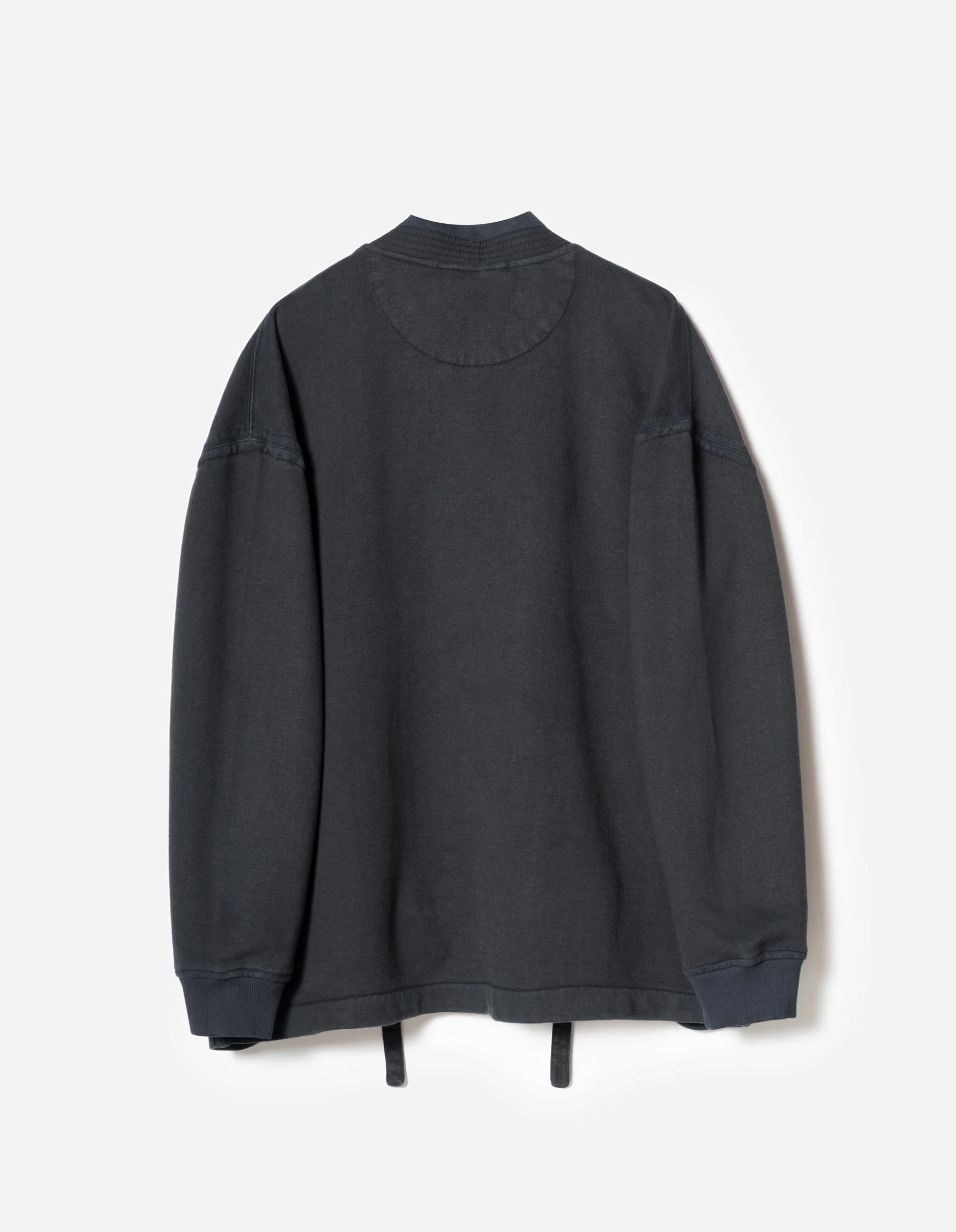 7206 Hemp Kimono Sweat Navy - Image 8