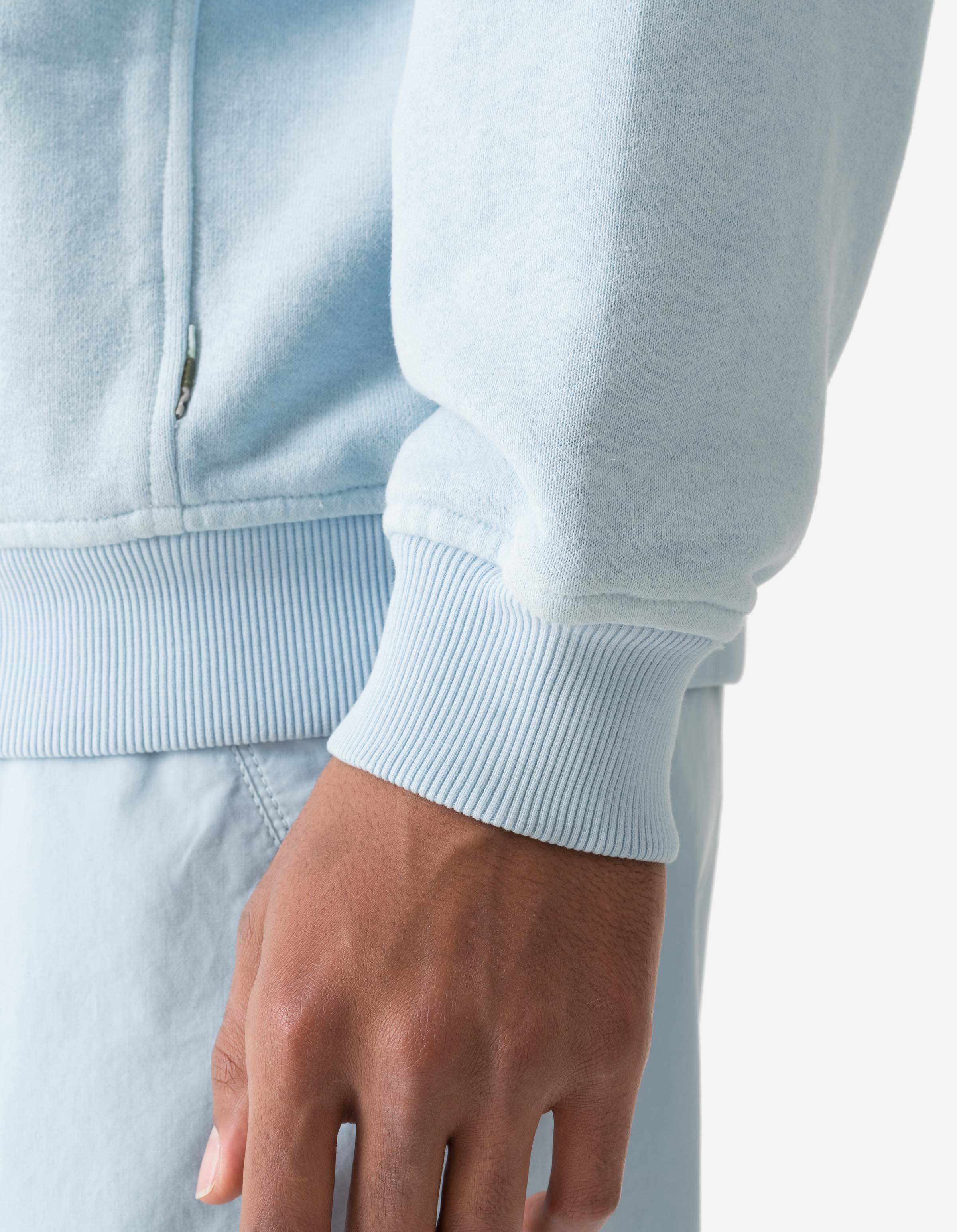 7207 Fabric Mix Cotton Crew Sweat Light Blue - Image 6