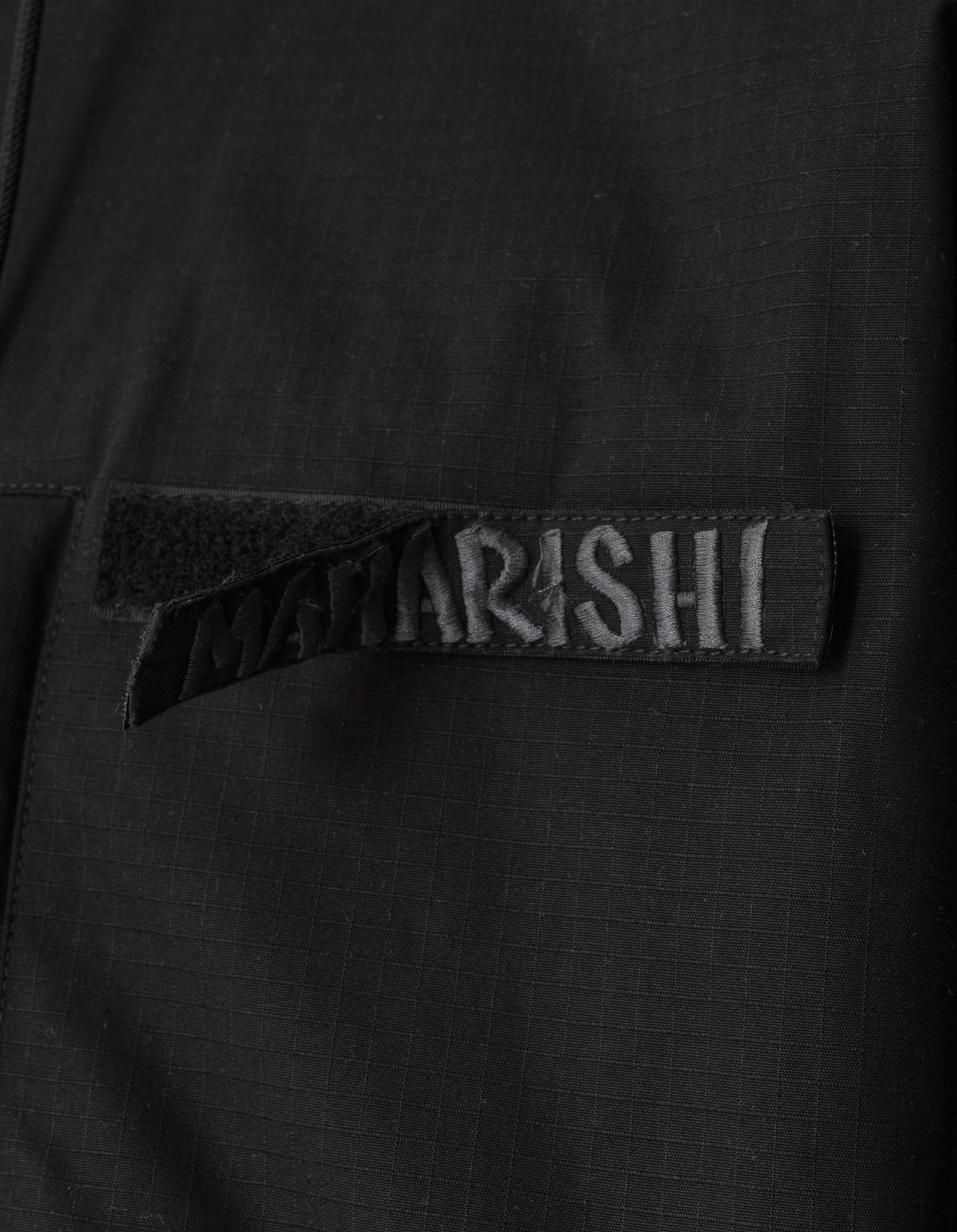 7214 Beach Fishtail Parka Black - Image 8