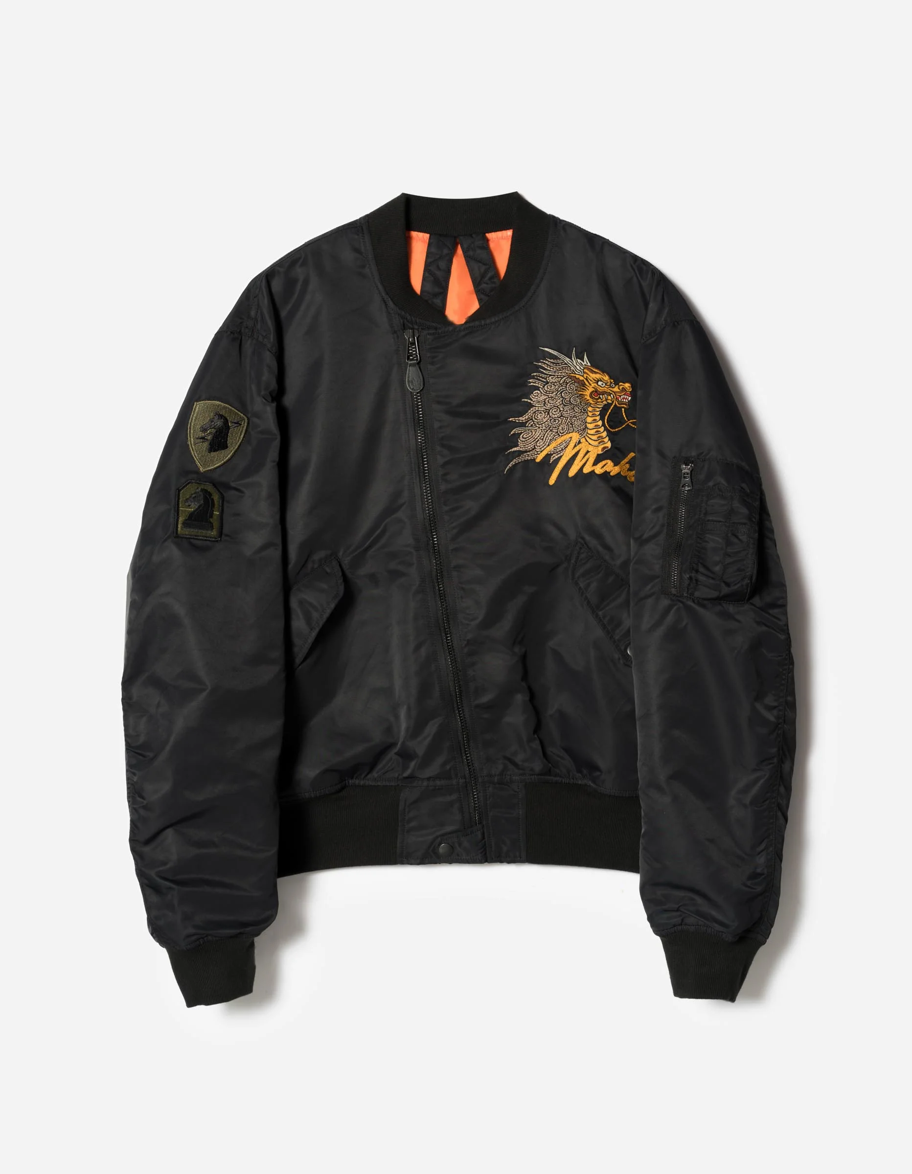 7231 Fire Kirin Tour Asym L2B Jacket Black - Image 9