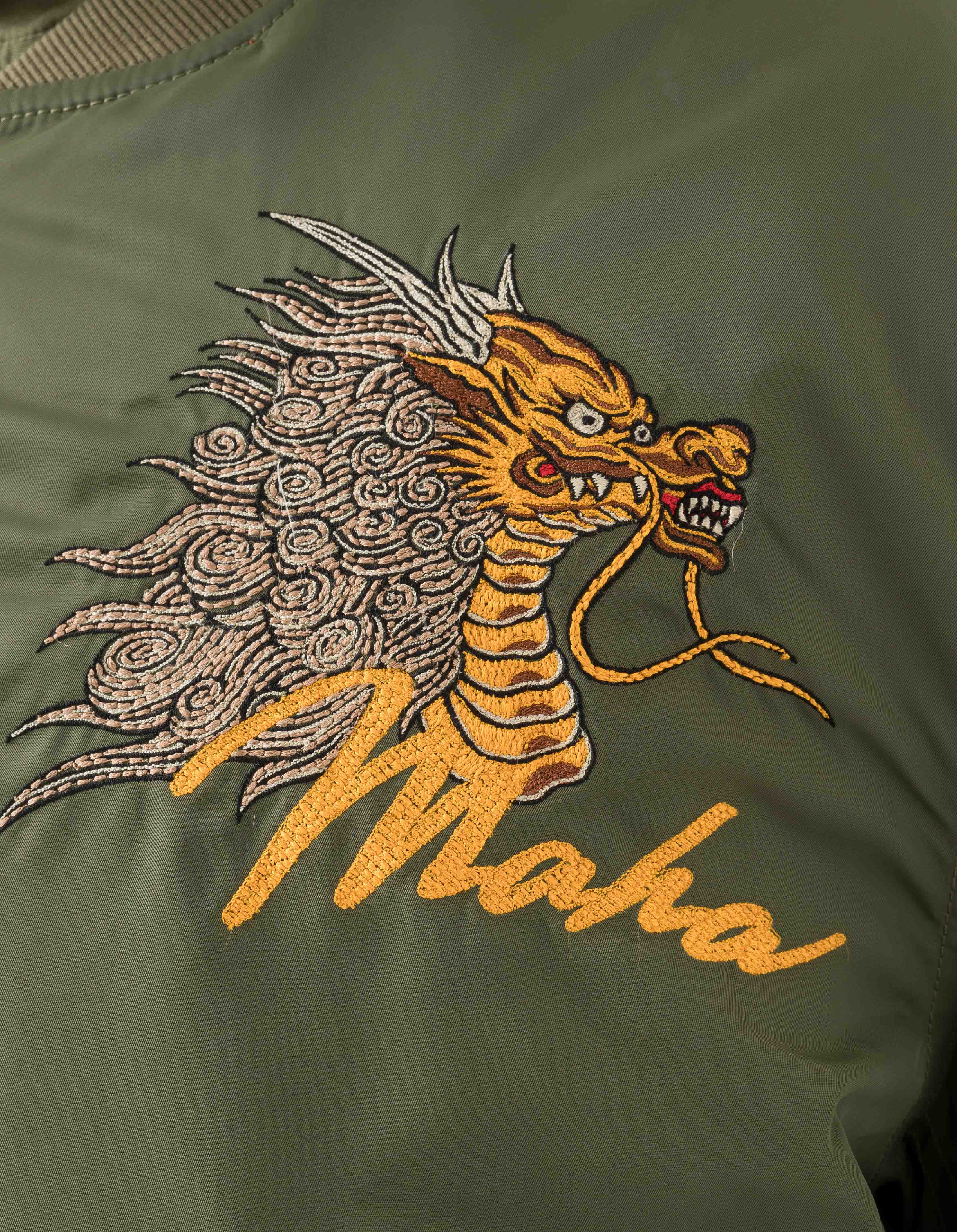 7231 Fire Kirin Tour Asym L2B Jacket Olive - Image 9