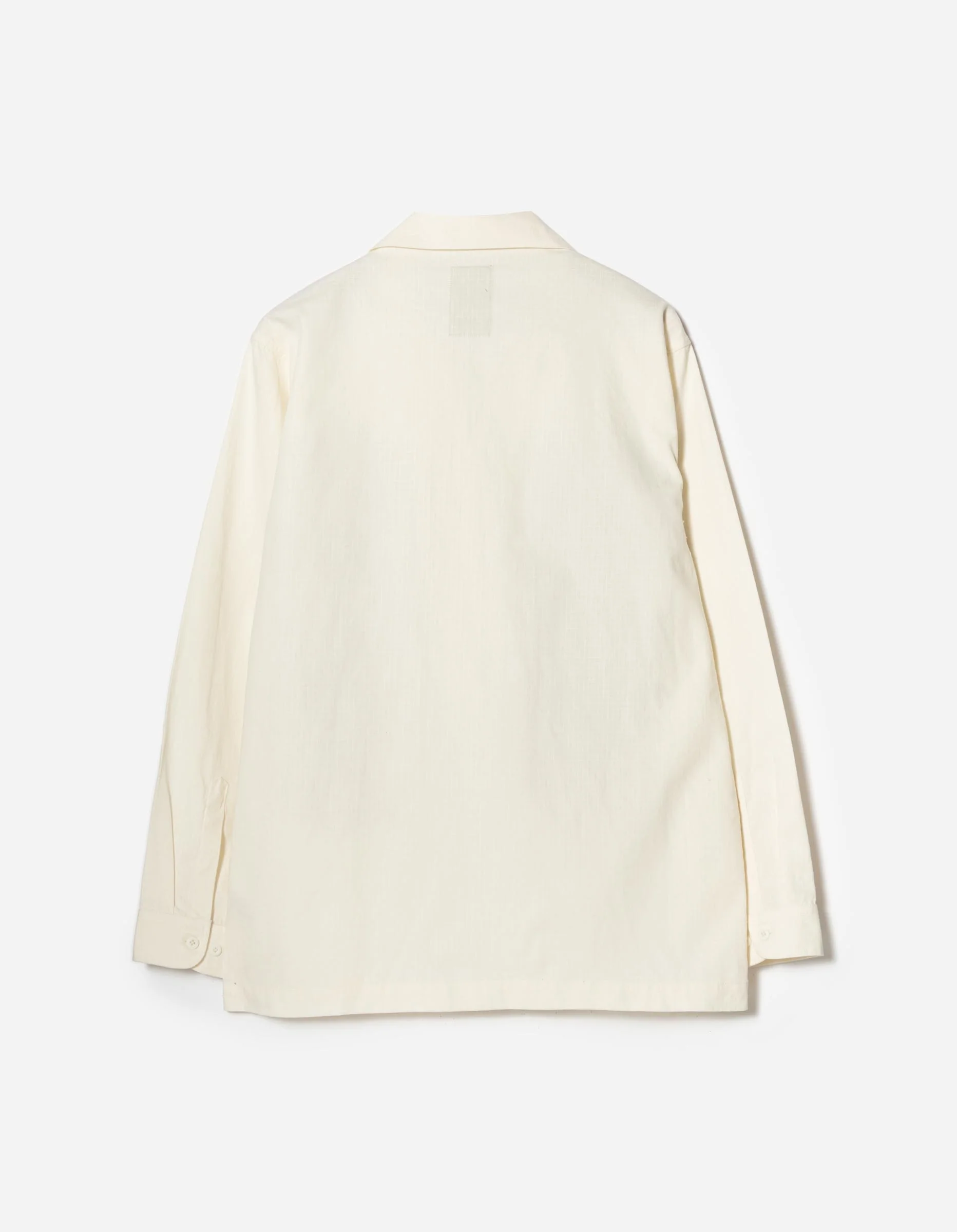 7236 Papel Picado Camp Collar Shirt Ecru - Image 8