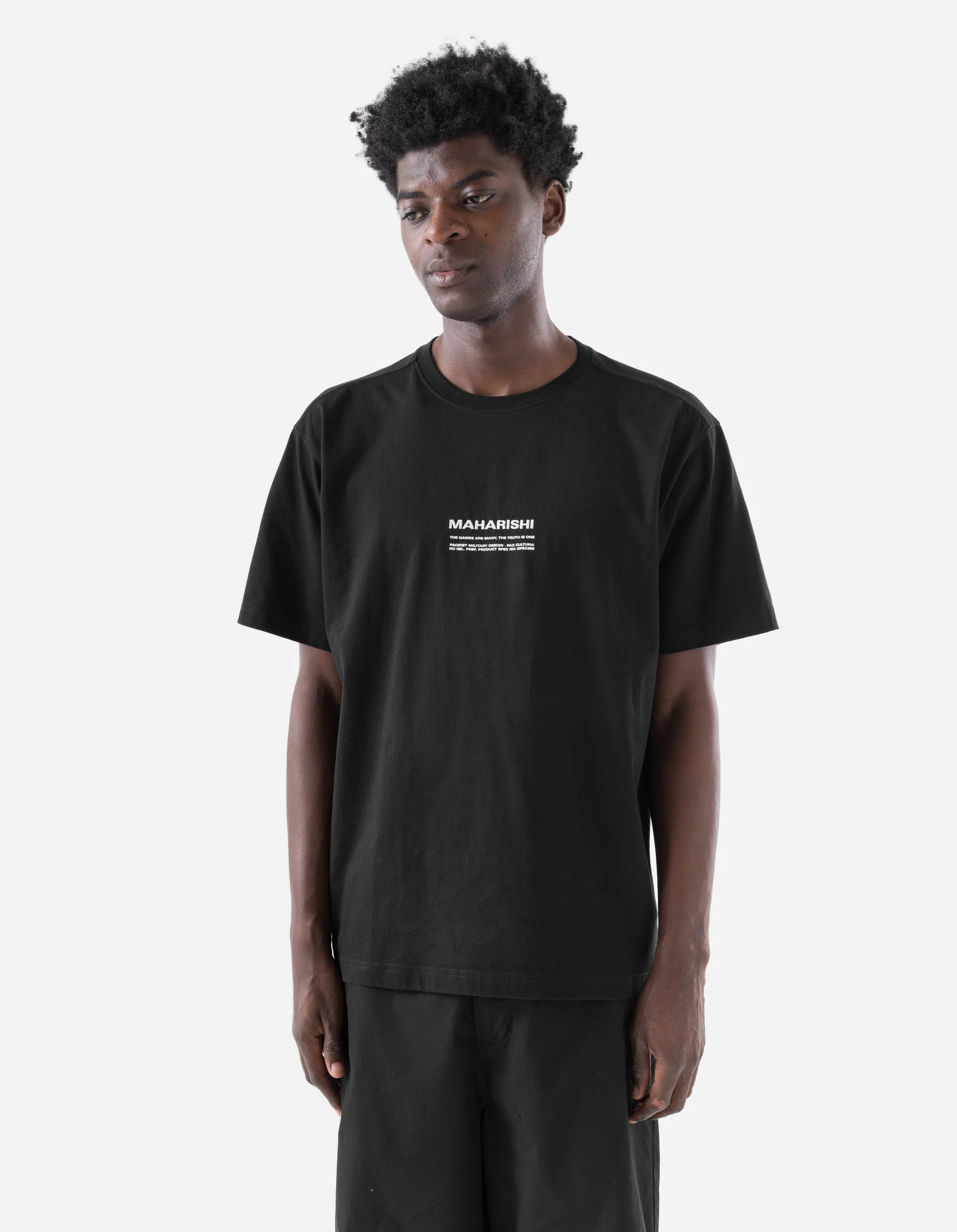 7239 Lu Fang Horse Rider T-Shirt Black - Image 4