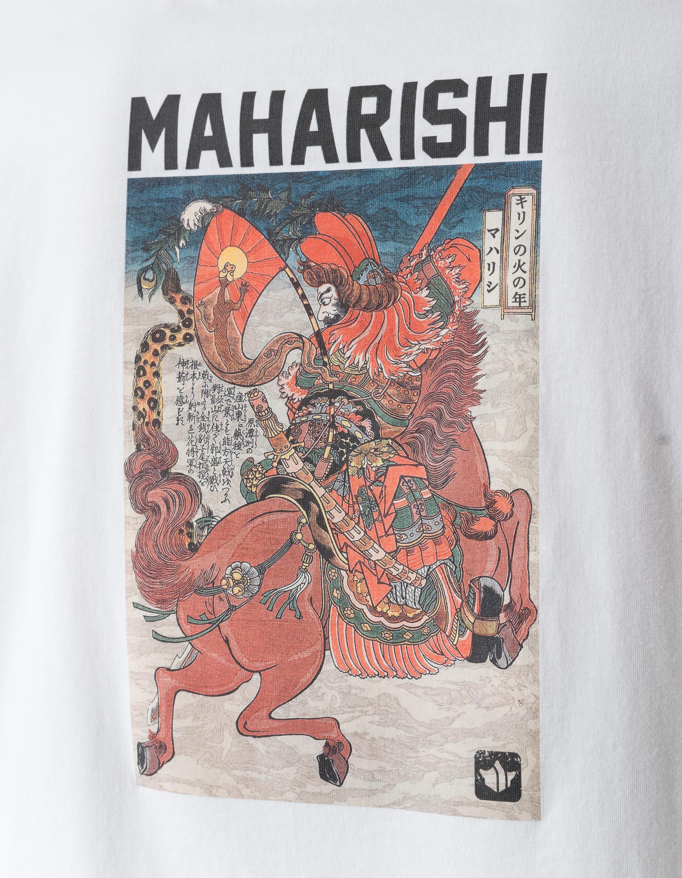 7239 Lu Fang Horse Rider T-Shirt White - Image 4