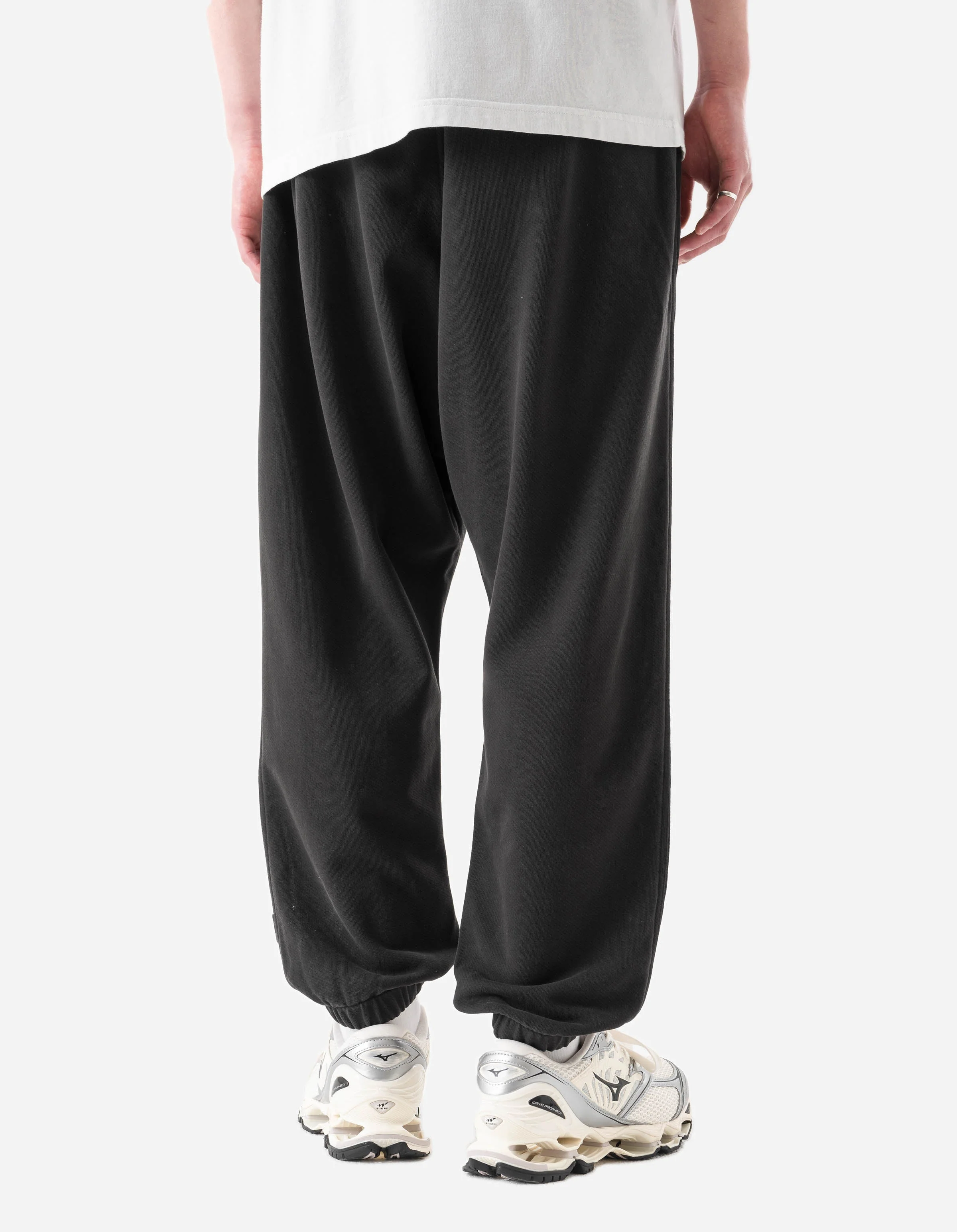 7246 Okinawa Vintage Asym Sweatpant Black - Image 4