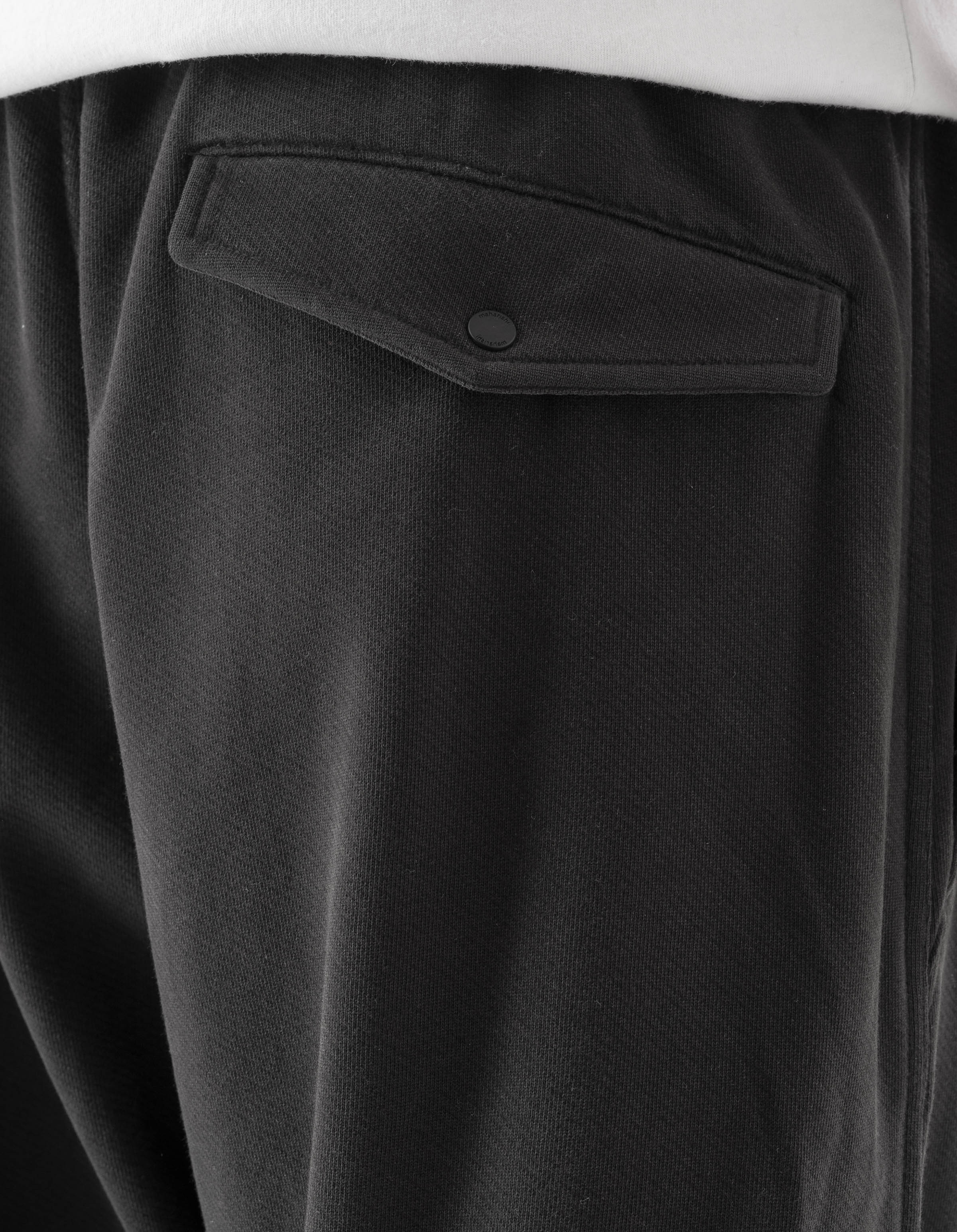 7246 Okinawa Vintage Asym Sweatpant Black - Image 5