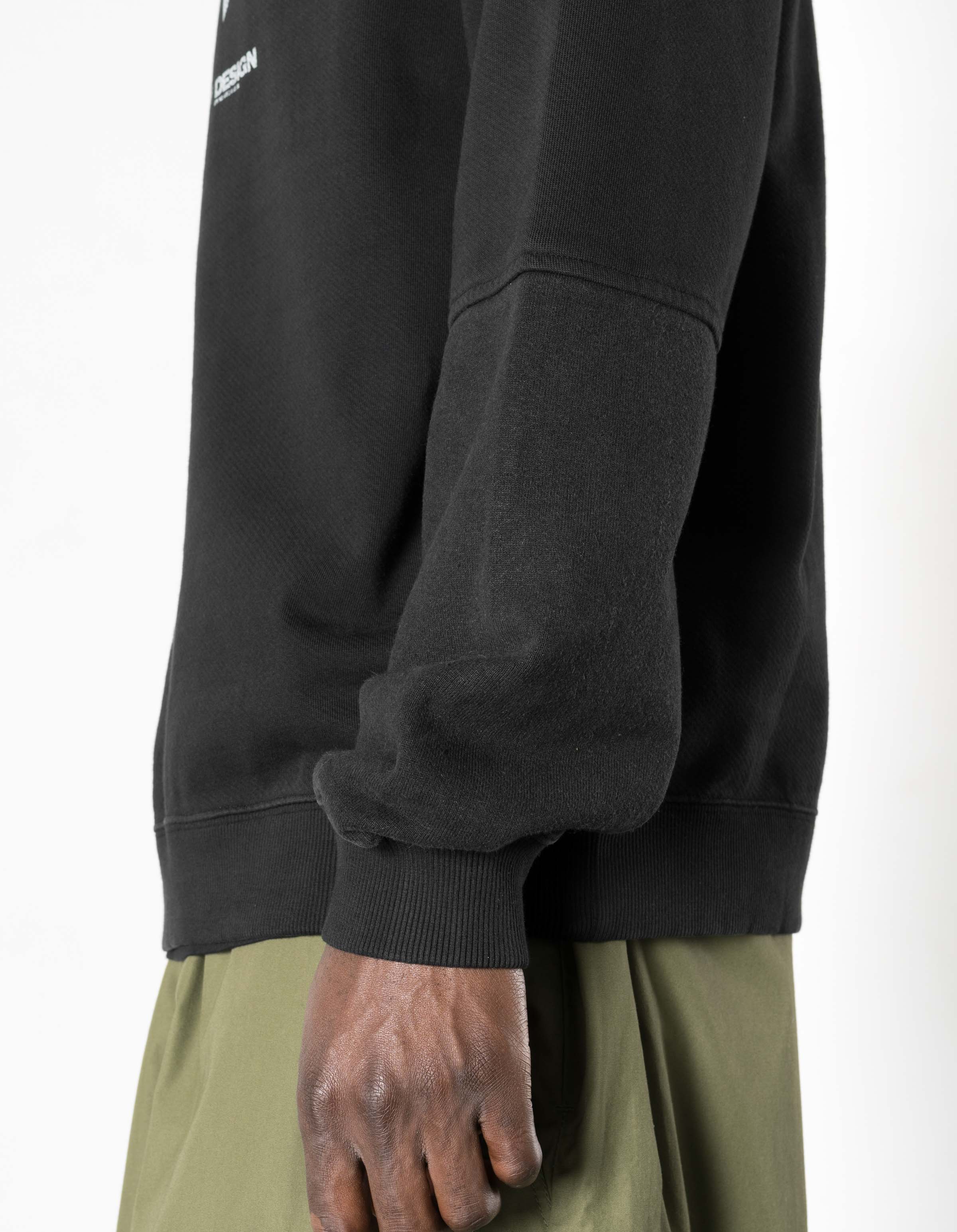 7366 Maha Peace Rally Crew Sweat Black - Image 5