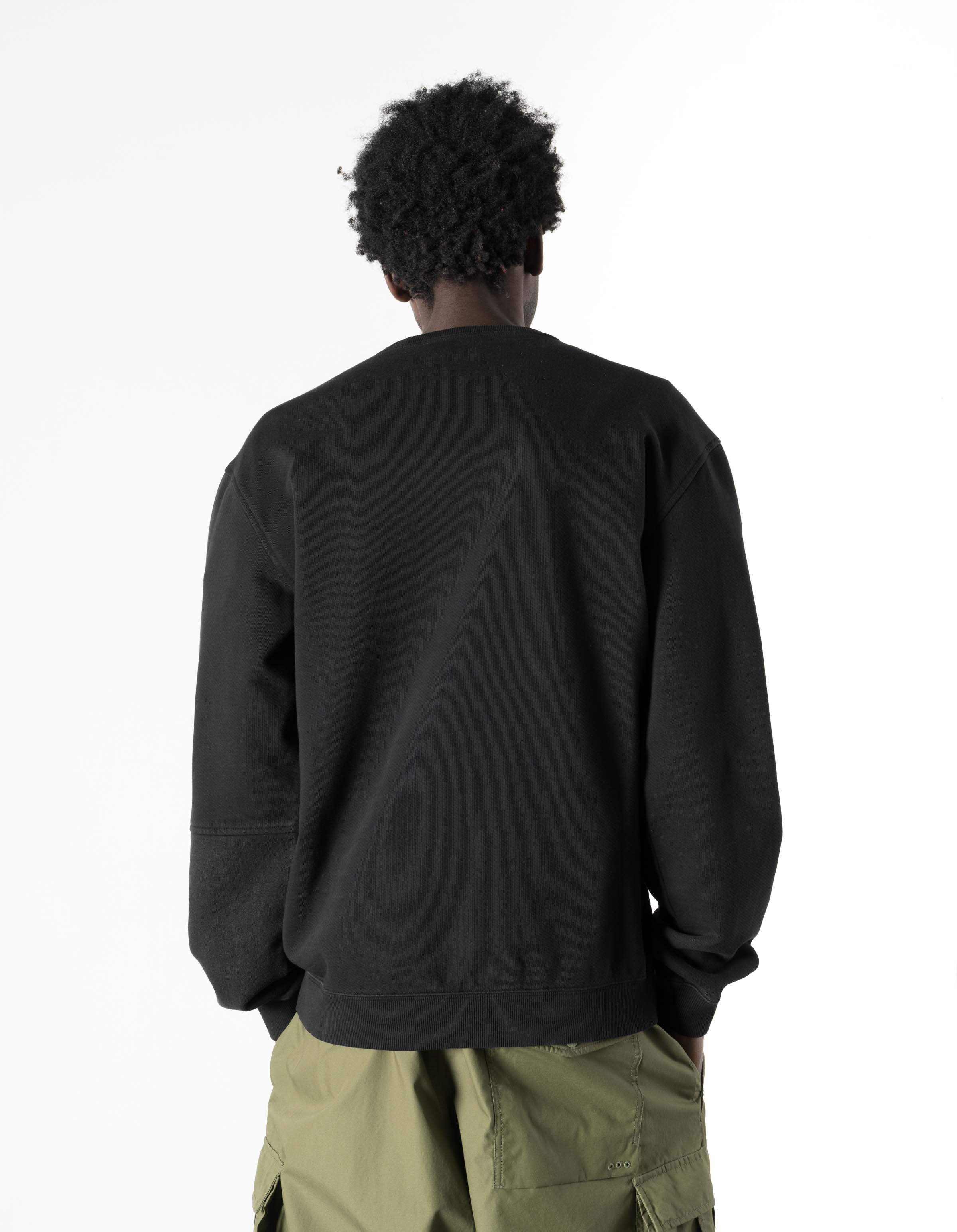 7366 Maha Peace Rally Crew Sweat Black - Image 6