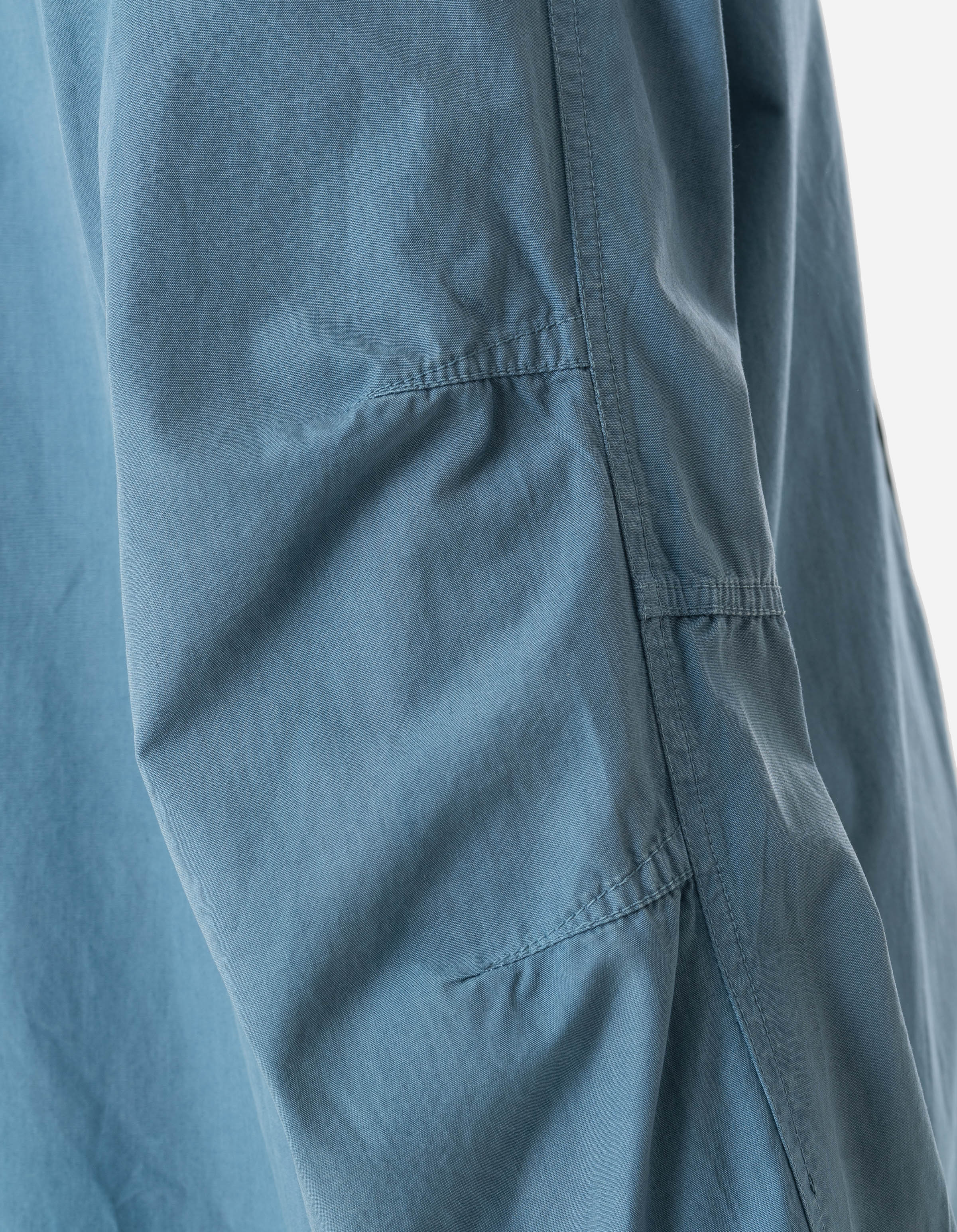 7409 Long Zipped Kurta Shirt Airforce Blue - Image 6