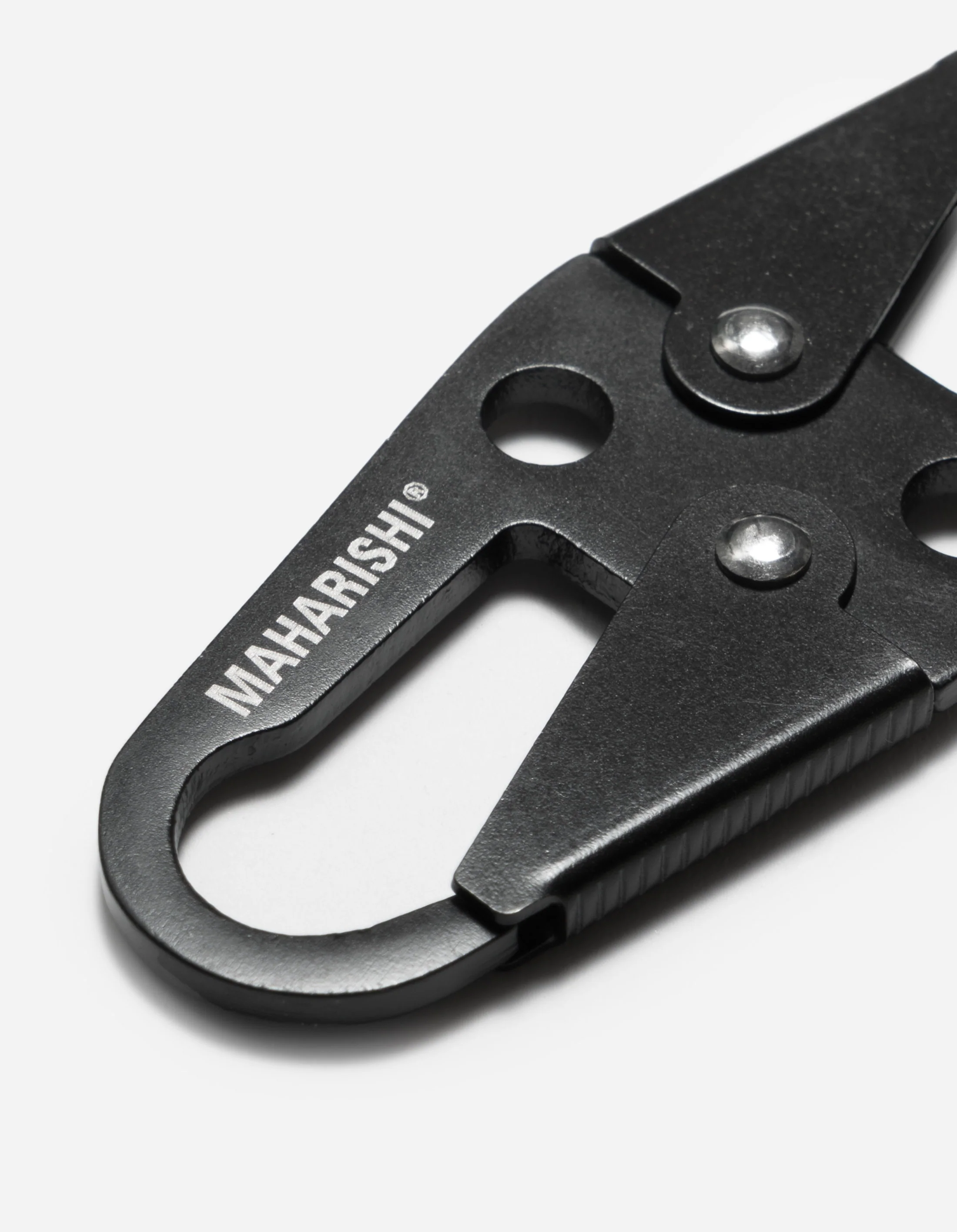 9351 XL Key Clip · Stainless Steel Black - Image 3