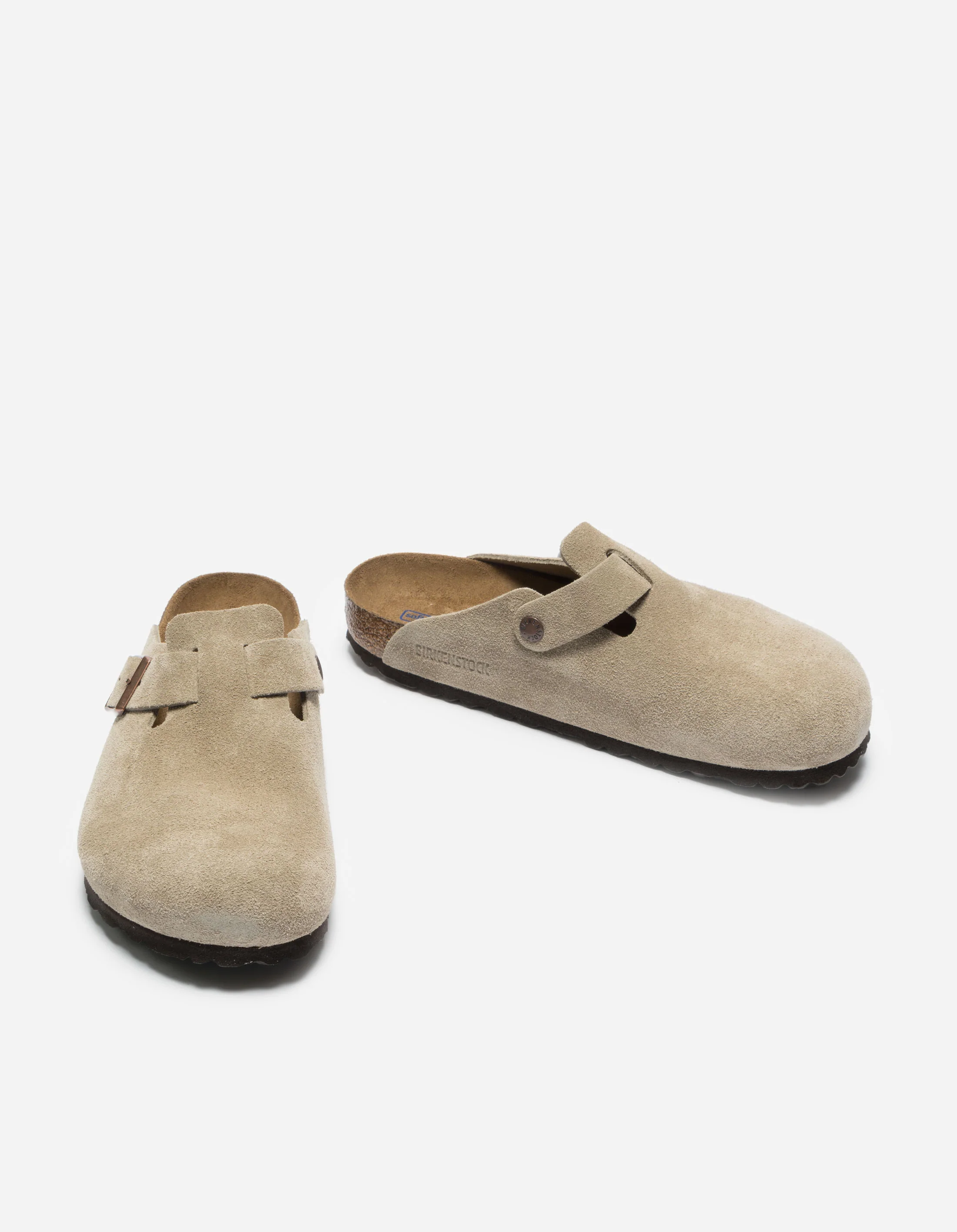 Birkenstock Boston SFB Suede Taupe - Image 3