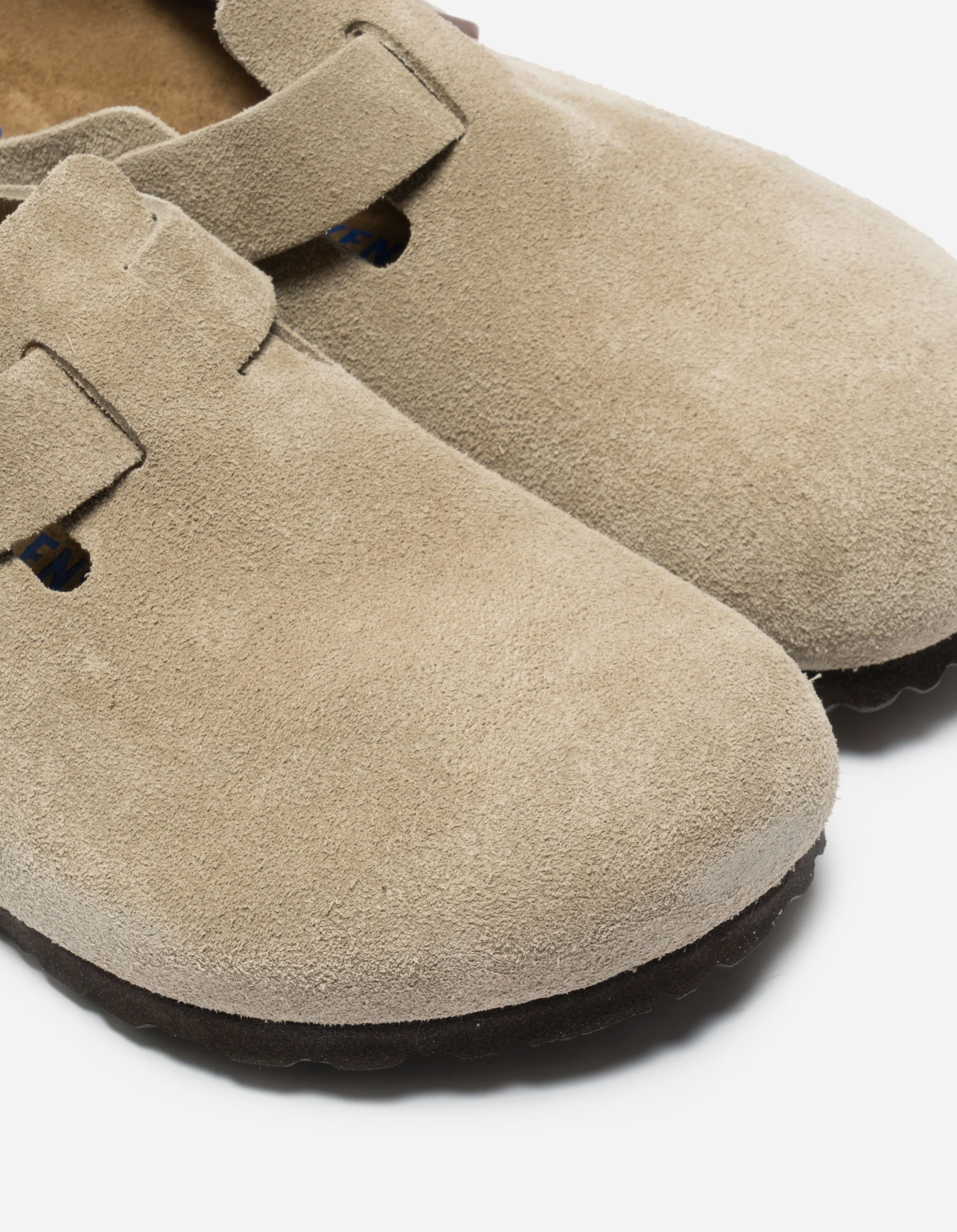 Birkenstock Boston SFB Suede Taupe - Image 5