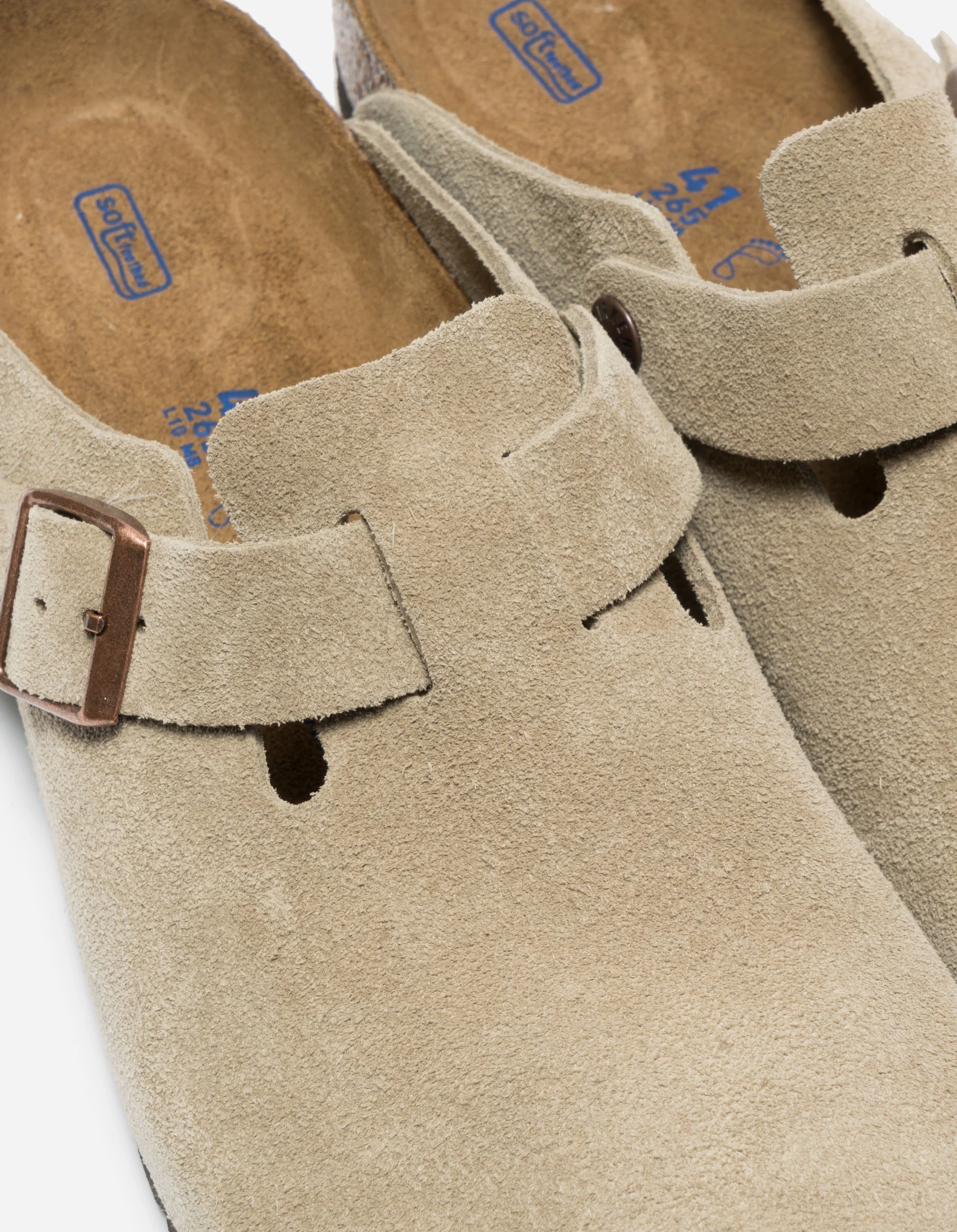Birkenstock Boston SFB Suede Taupe - Image 6