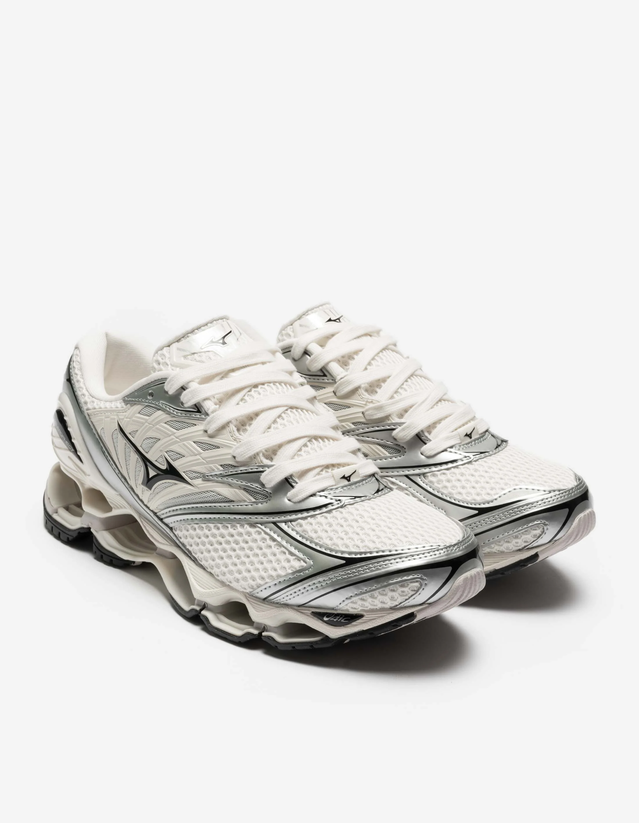 Mizuno Wave Prophecy LS Pristine/Black/Silver - Image 7